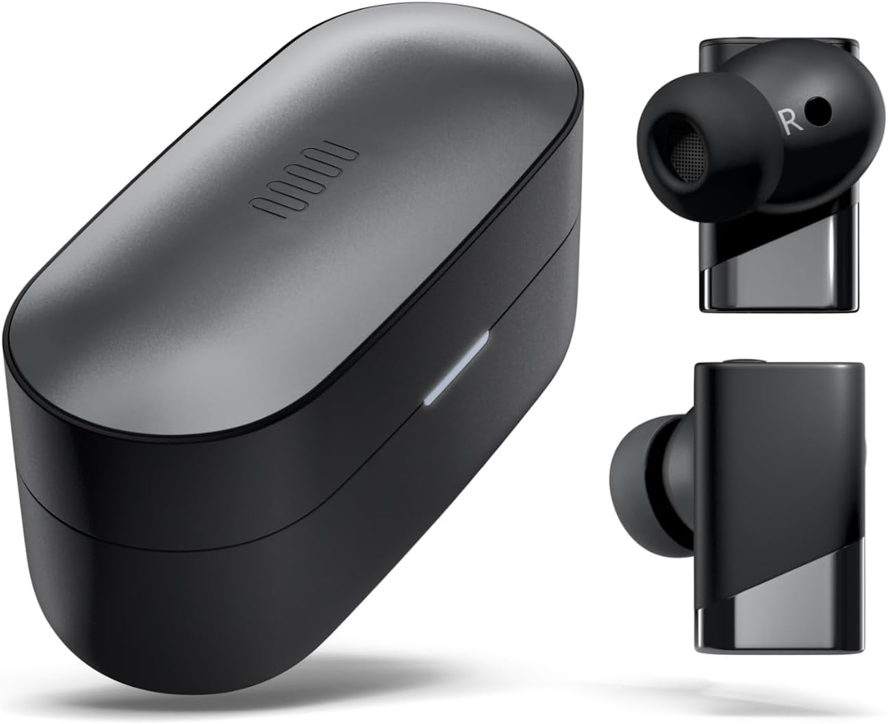 AUDÍFONOS TRUE WIRELESS STATUS PRO X CON TRIPLE DRIVER Y ANC 52DB NEGRO - 1