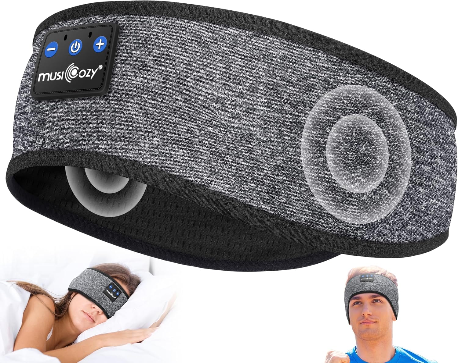 AUDÍFONOS BLUETOOTH MUSICOZY SLEEP HEADPHONES 5.4 BANDA DEPORTIVA INALÁMBRICA - 1