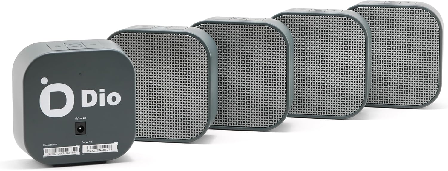 PARLANTES PORTÁTILES DIO NODE MULTIROOM WI-FI (5 UNIDADES) - 1