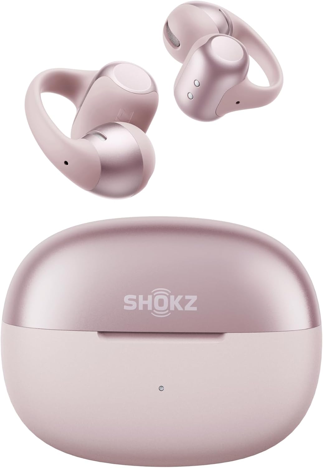 AUDÍFONOS SHOKZ OPENDOTS 2 CLIP-ON OPEN-EAR BLUETOOTH 6.1 ROSA - 1