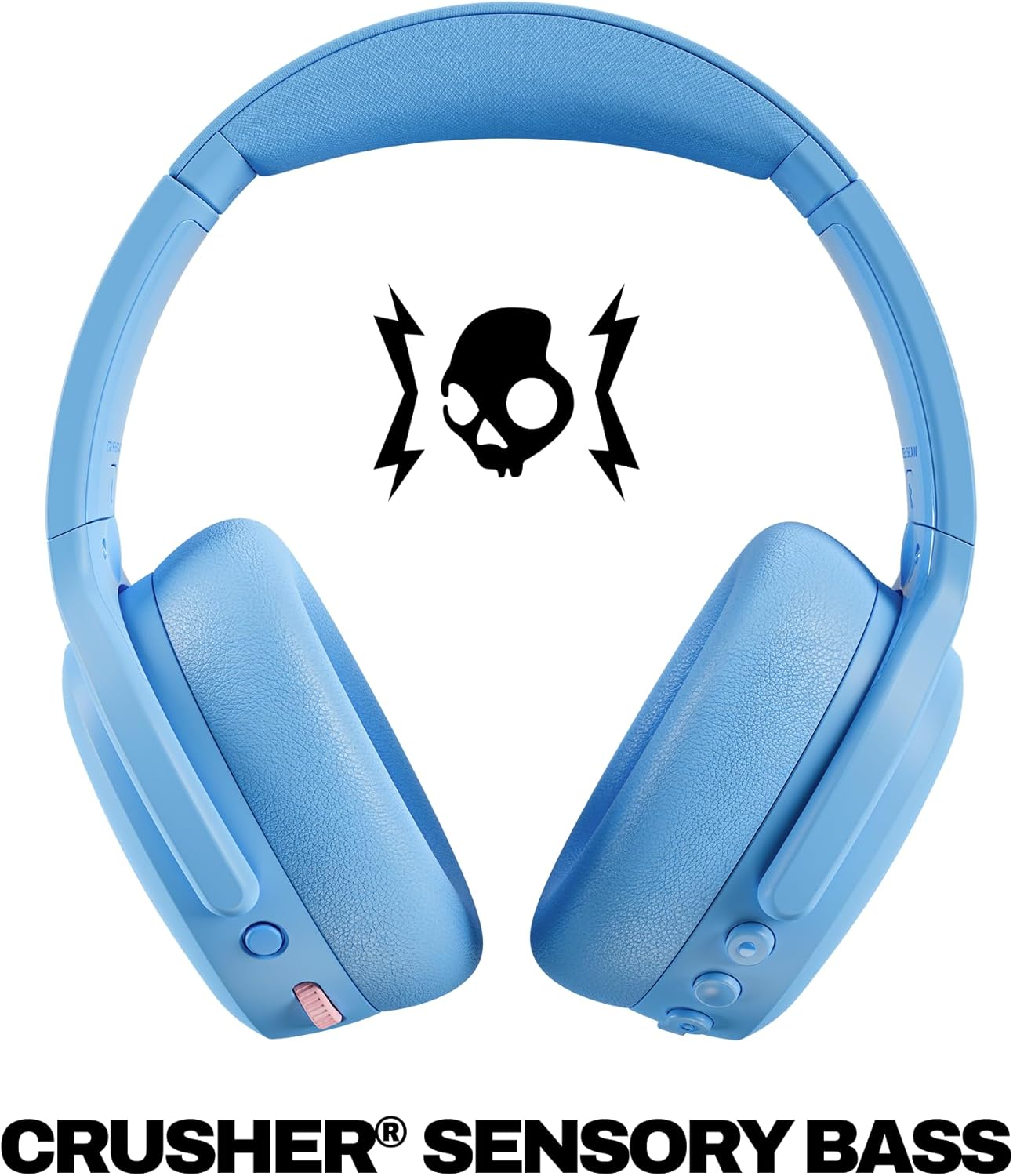 AUDÍFONOS SKULLCANDY CRUSHER ANC 2 INALÁMBRICOS CON CANCELACIÓN DE RUIDO PREPPY BLUE - 2