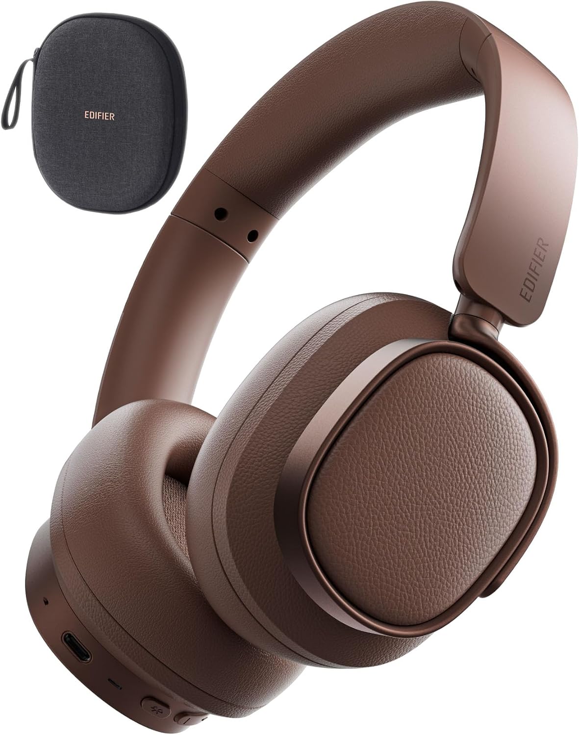 AUDÍFONOS OVER-EAR EDIFIER ES850NB CON CANCELACIÓN ACTIVA DE RUIDO MARRÓN - 1