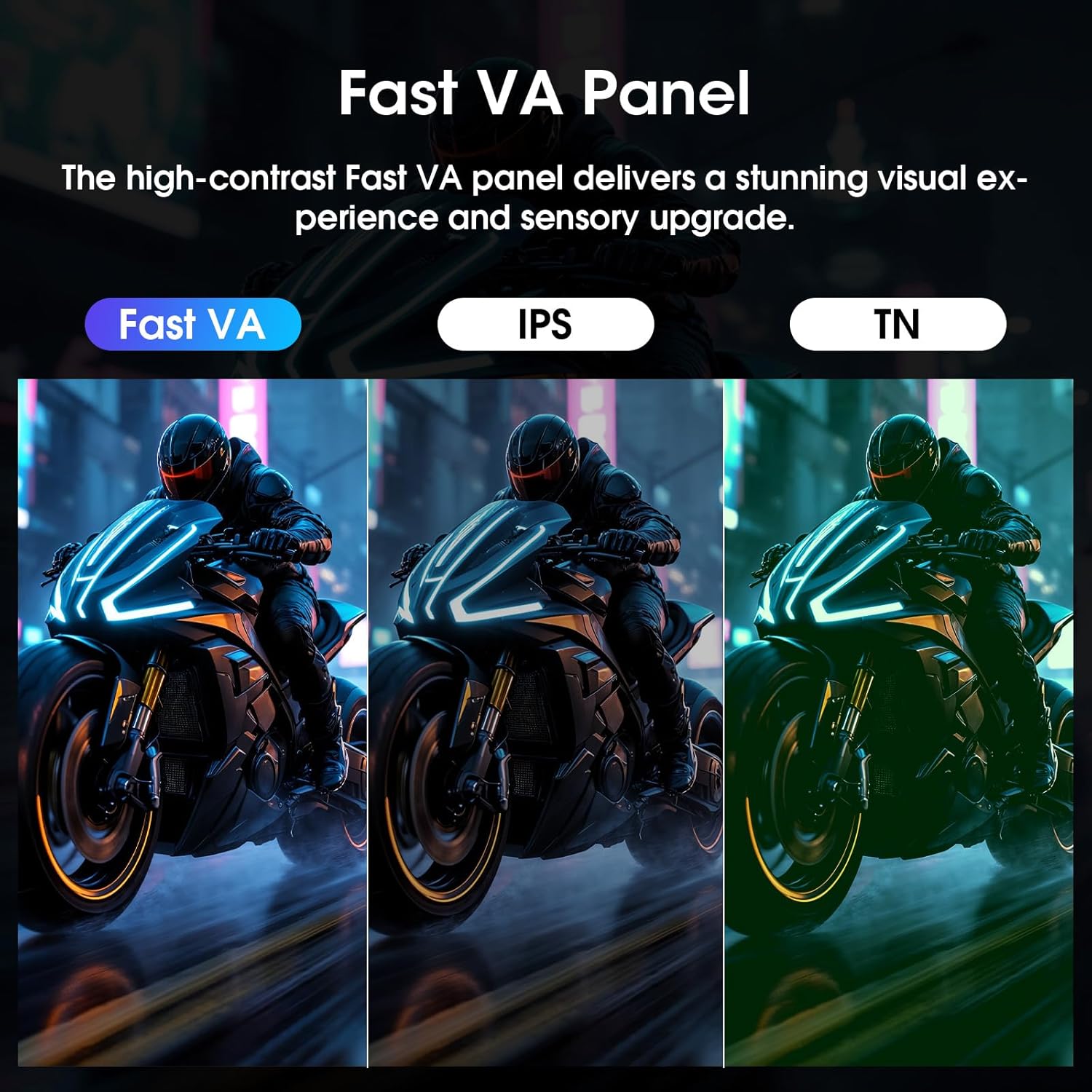 MONITOR GAMER AMZFAST 24 PULGADAS FHD 200HZ 1MS ADAPTIVE SYNC AMZG24X1 - 3