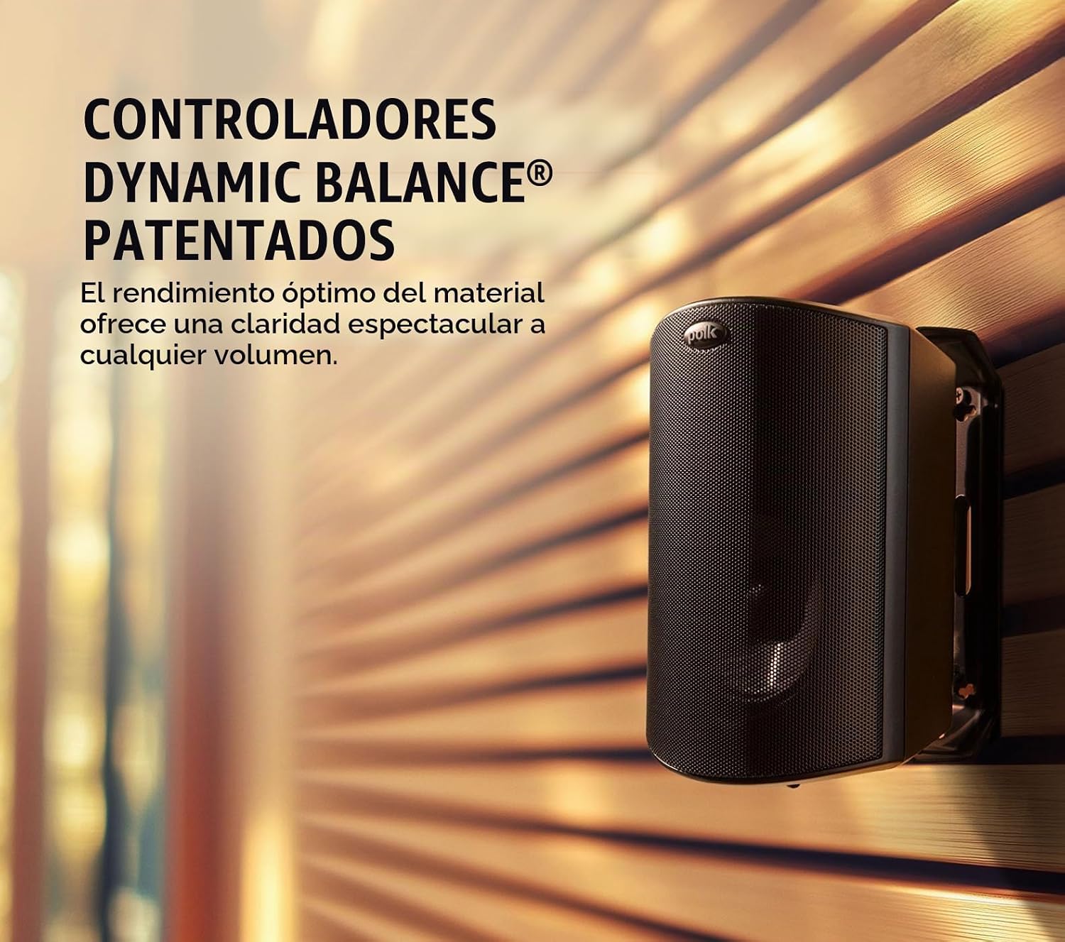 PARLANTES PARA EXTERIORES POLK AUDIO ATRIUM 4 PAR NEGRO - 5