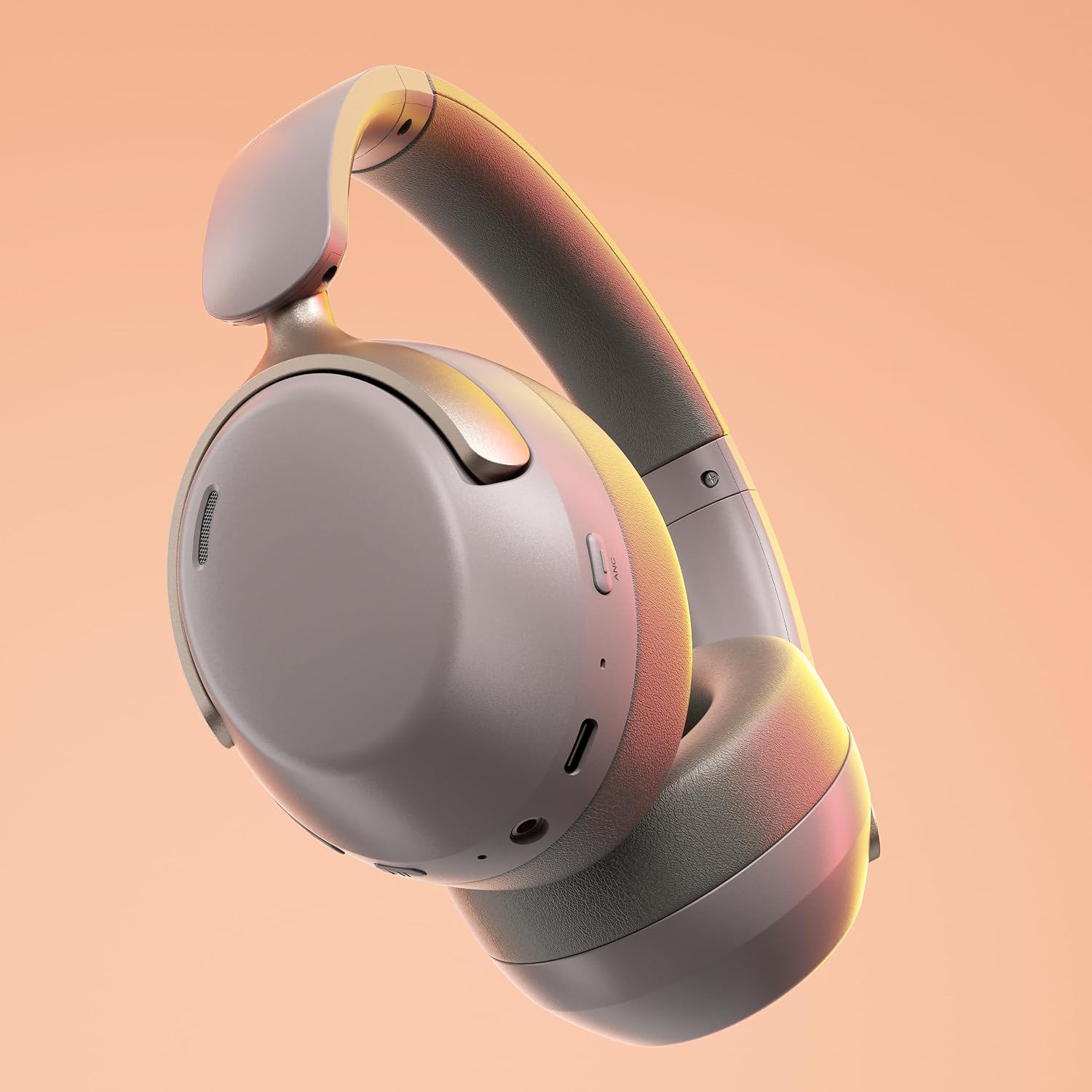 AUDÍFONOS LORELEI QC30 HYBRID ACTIVE NOISE CANCELLING BLUETOOTH 5.4 GRIS DUNA - 2