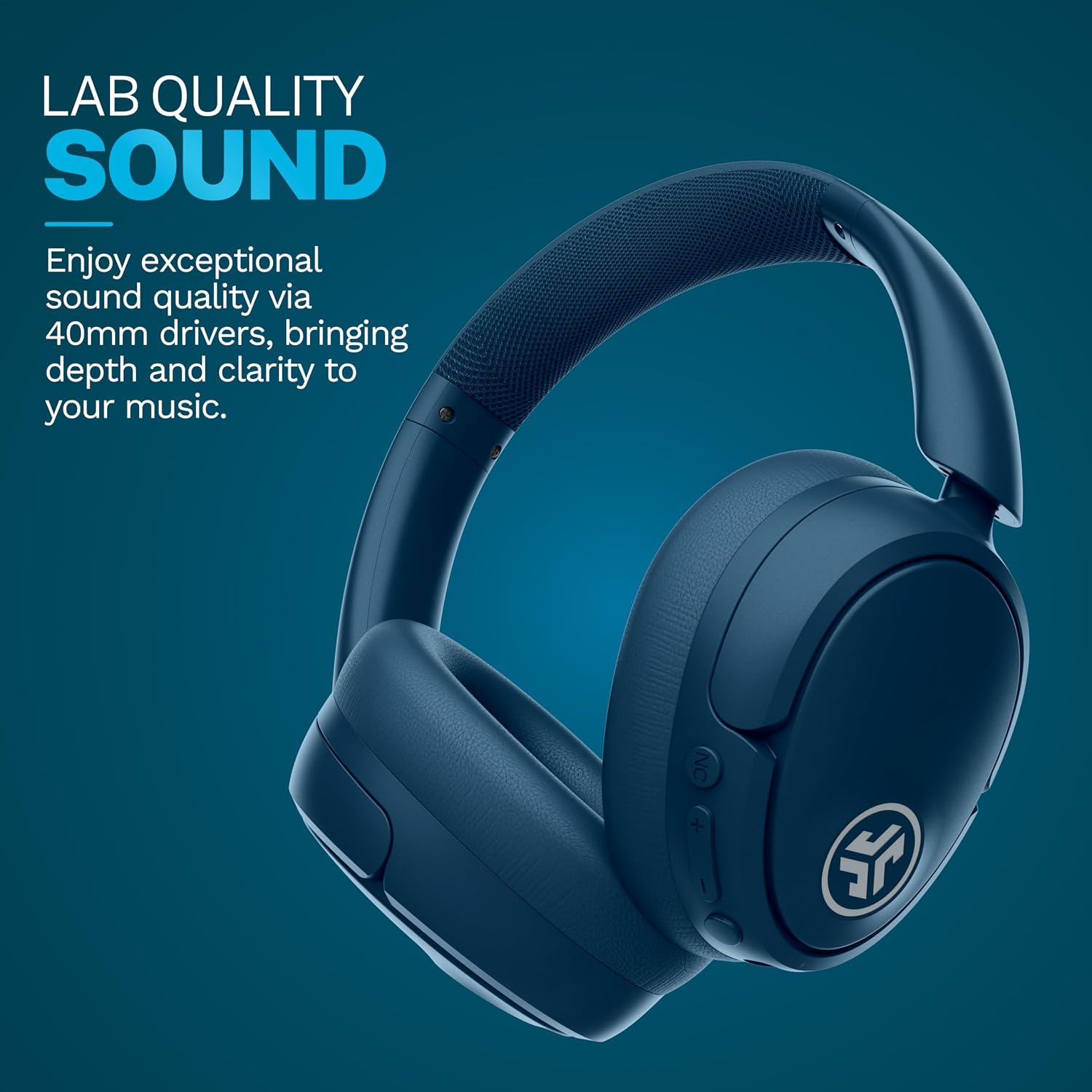 AUDÍFONOS OVER-EAR JLAB JBUDS LUX ANC INALÁMBRICOS AZUL MARINO EDICIÓN LIMITADA - 2
