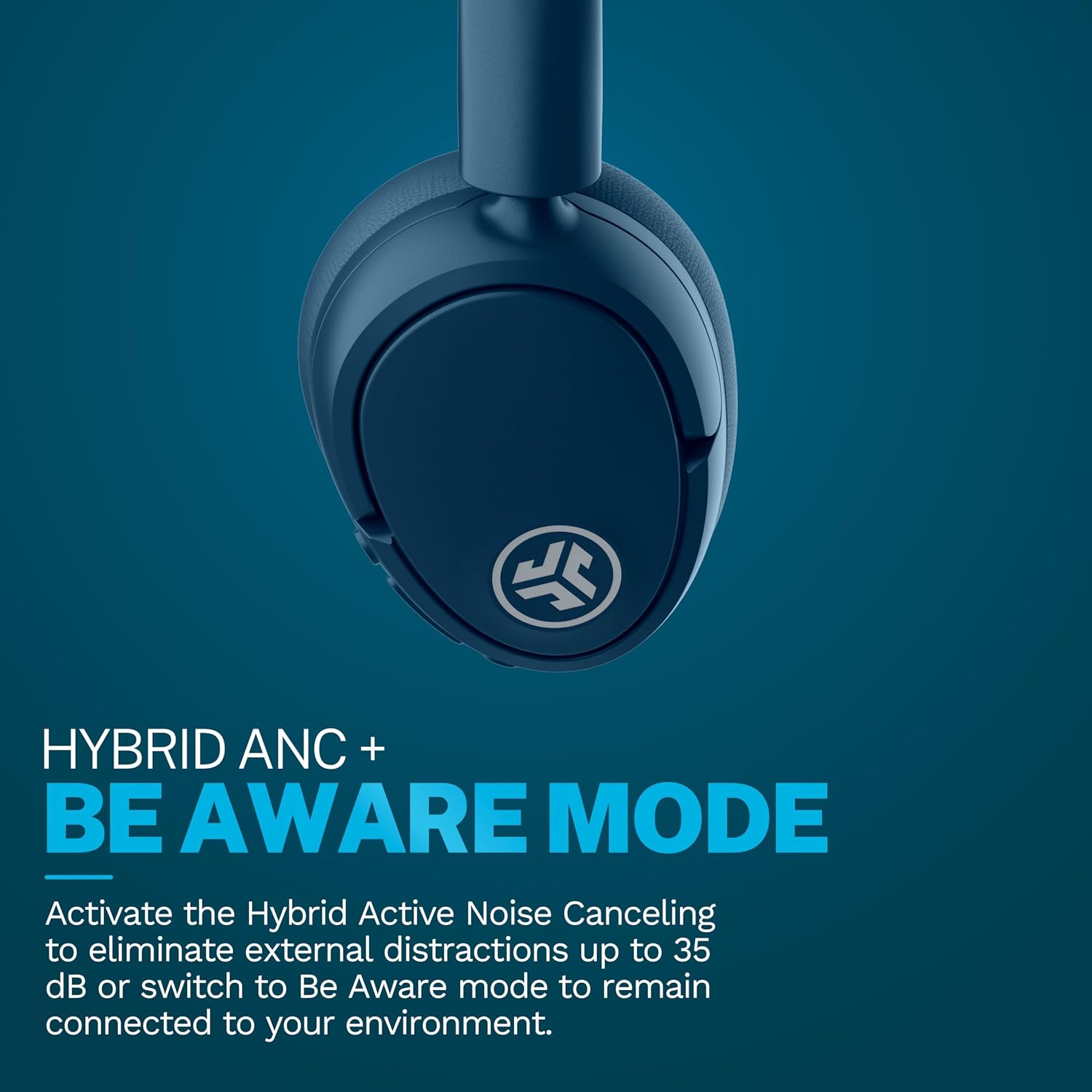 AUDÍFONOS OVER-EAR JLAB JBUDS LUX ANC INALÁMBRICOS AZUL MARINO EDICIÓN LIMITADA - 3