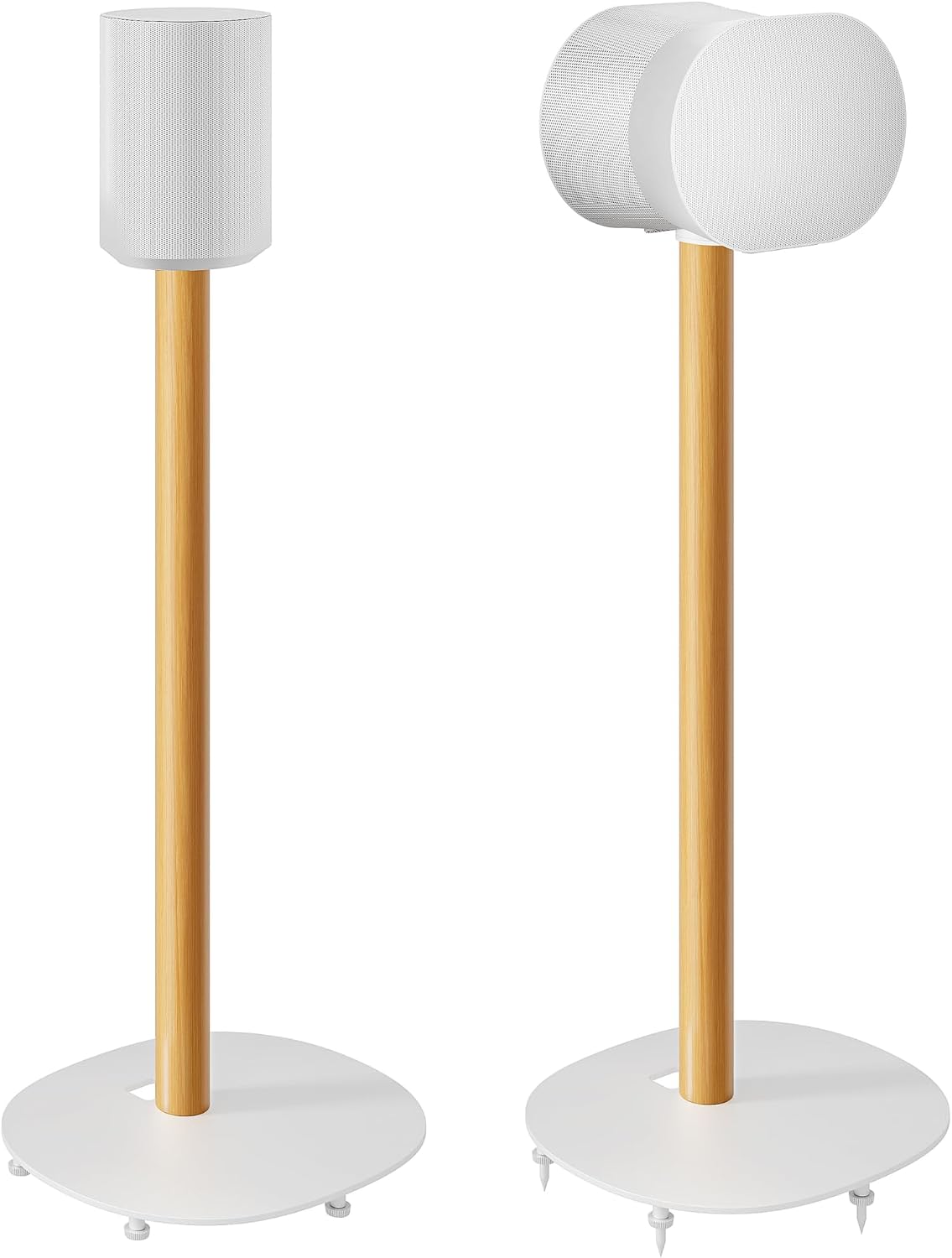 SOPORTES PARA PARLANTES PEGZONE 30.6 PULGADAS PARA SONOS ERA 100 Y ERA 300 BLANCO - 1