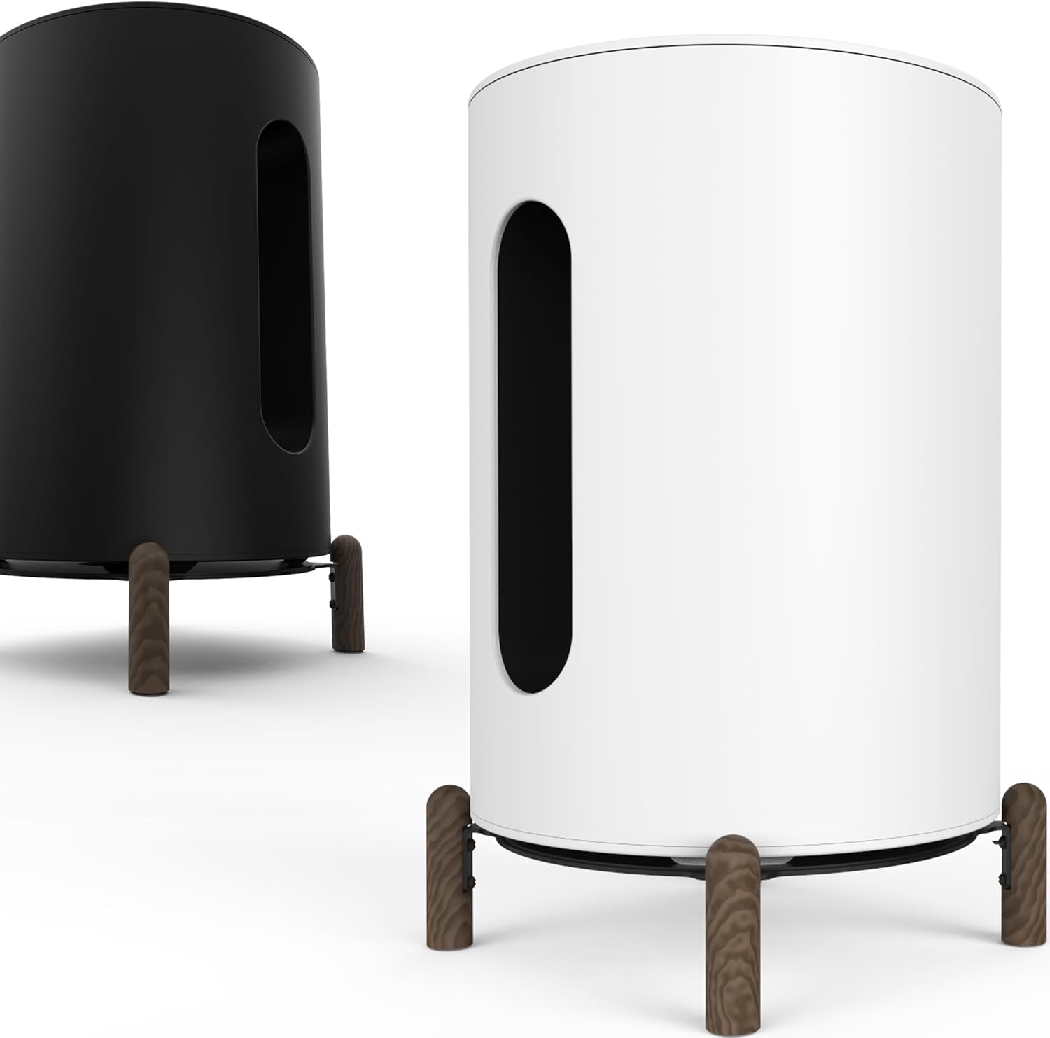 SOPORTE PARA SONOS SUB MINI H HUABERICH NOGAL NEGRO - 1