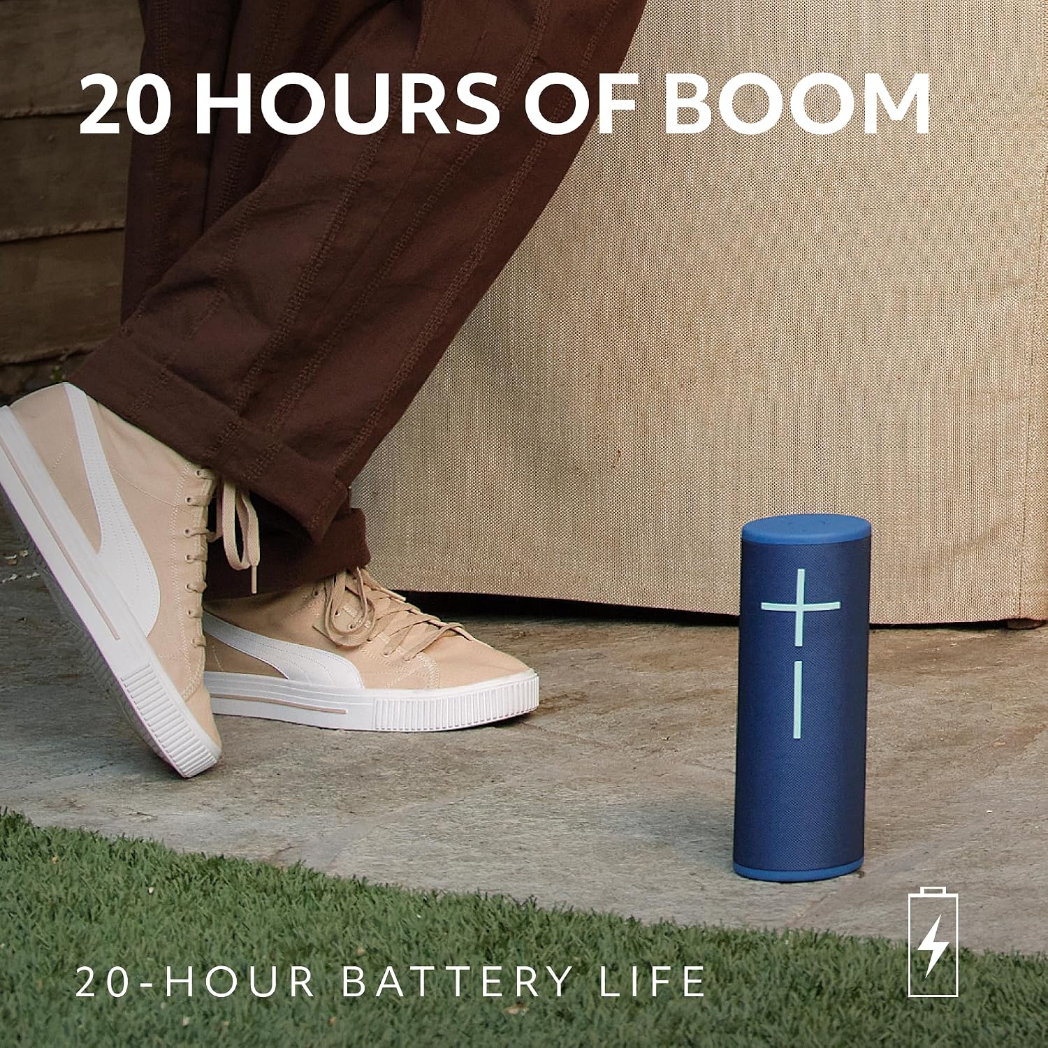 PARLANTE PORTÁTIL ULTIMATE EARS MEGABOOM 4 BLUETOOTH IMPERMEABLE ROJO - 3