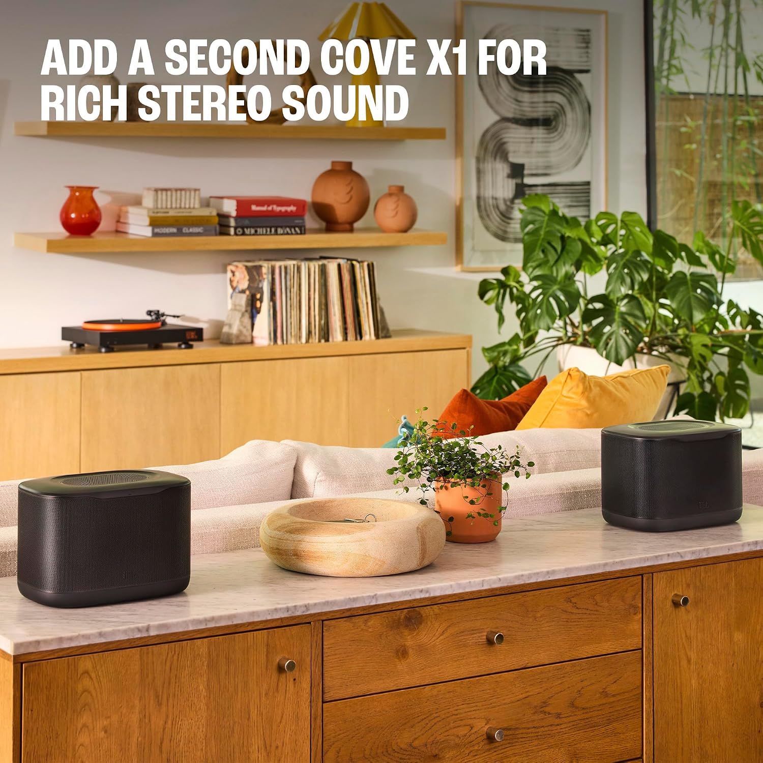 PARLANTE JBL COVE X1 WI-FI BLANCO CON ALEXA+ Y DOLBY ATMOS - 4