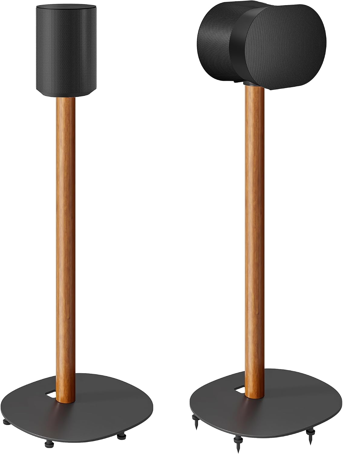 SOPORTES PARA PARLANTES PEGZONE 30.6 PULGADAS PARA SONOS ERA 100 Y ERA 300 NEGRO - 1