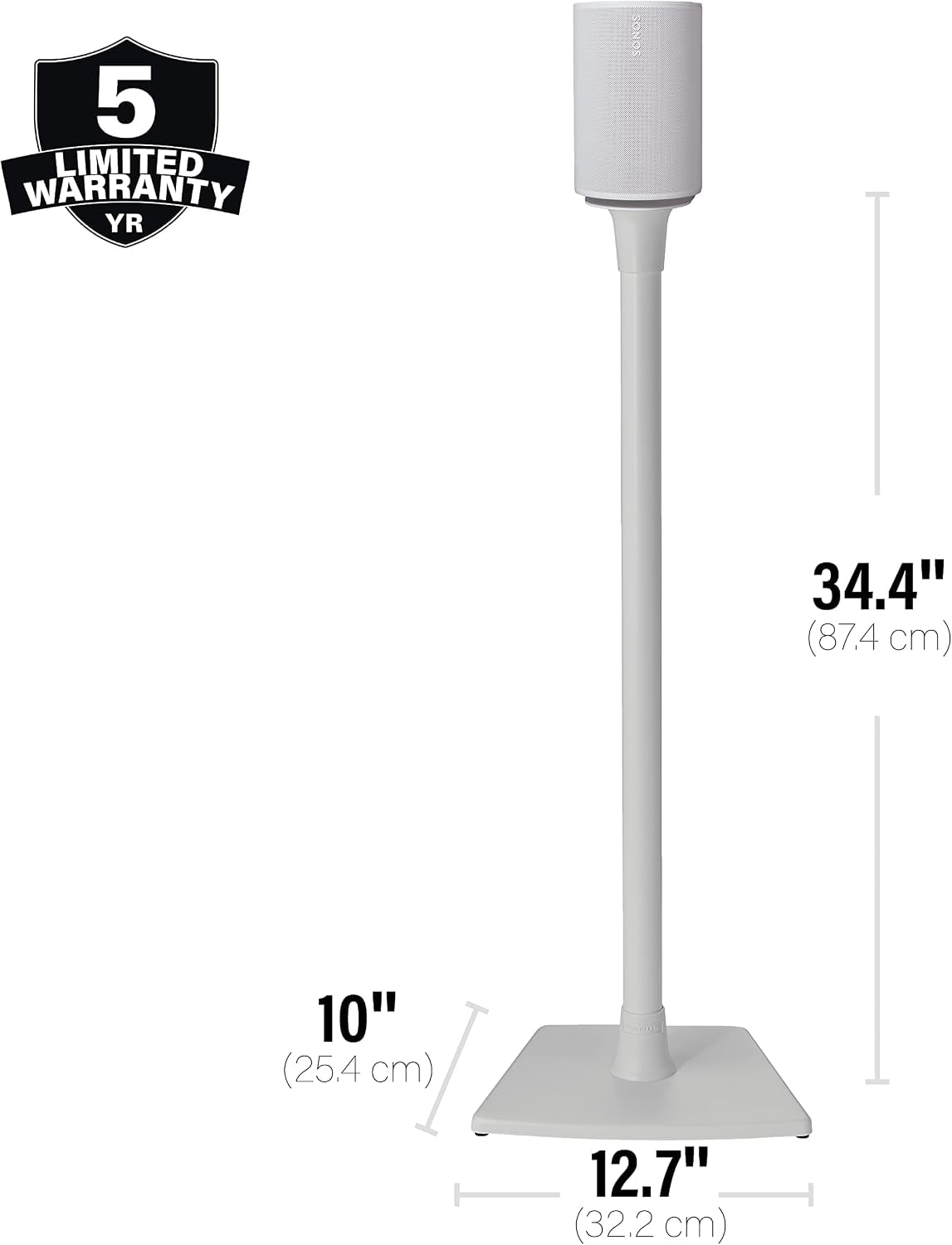 SOPORTE PARA PARLANTE SANUS PARA SONOS ERA 100 BLANCO - 2