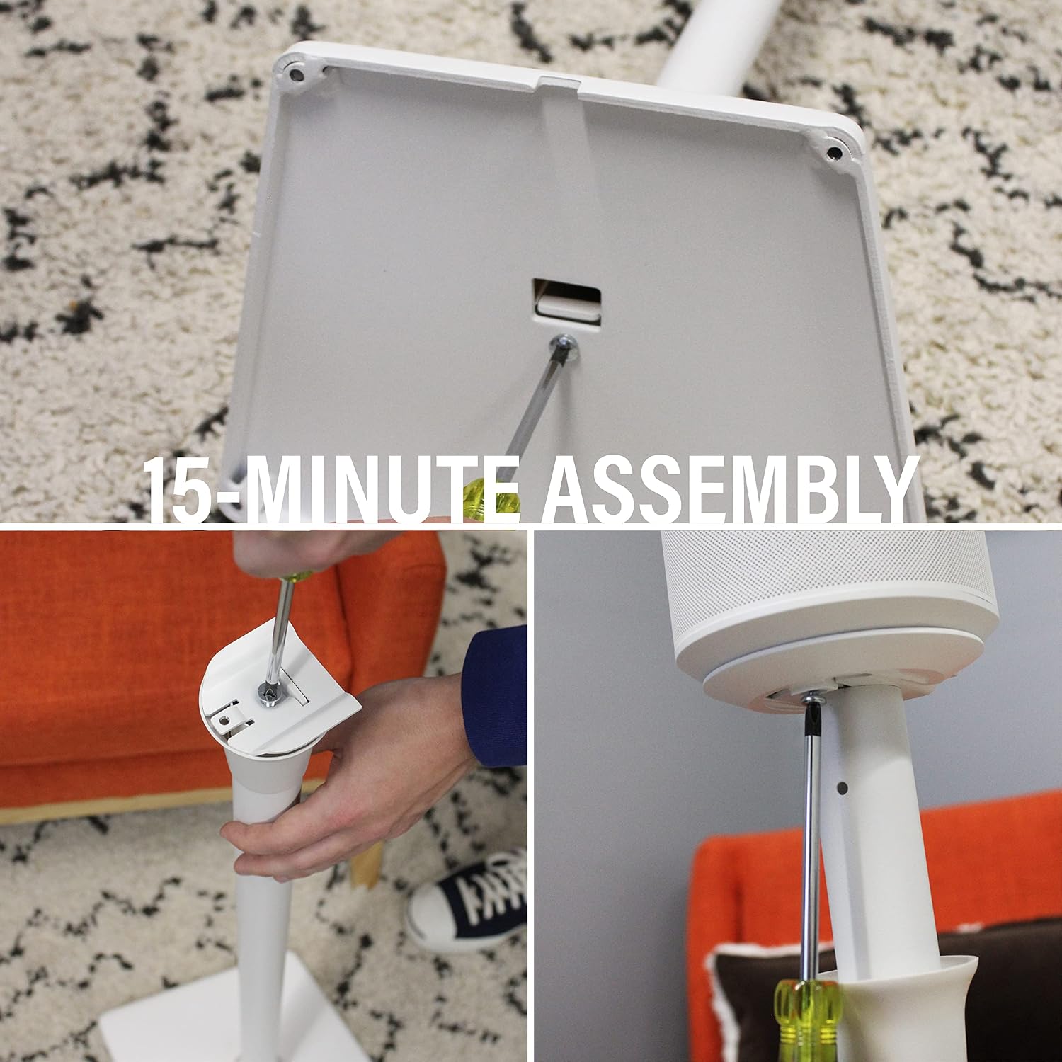 SOPORTE PARA PARLANTE SANUS PARA SONOS ERA 100 BLANCO - 4
