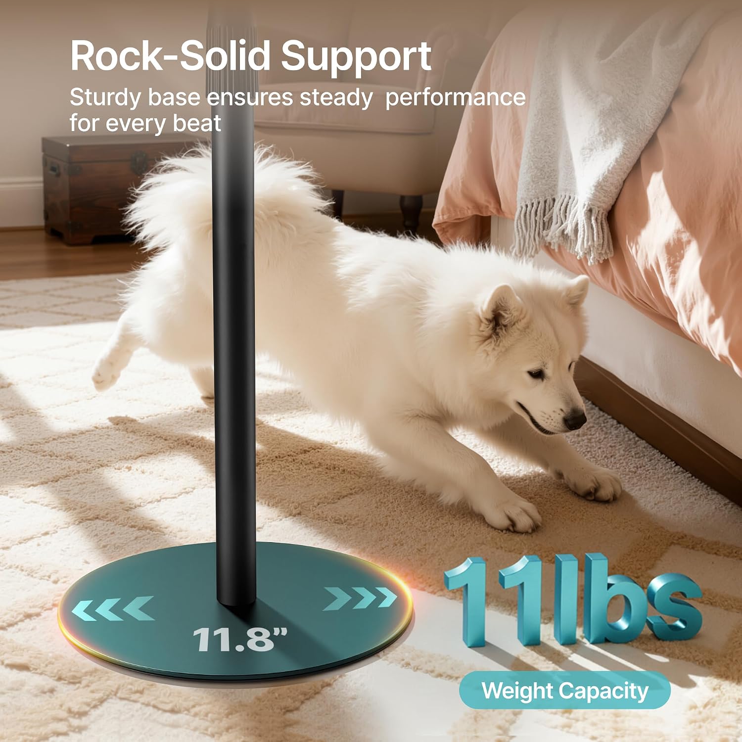 SOPORTES PARA PARLANTES PEGZONE 26.9'-42.6' COMPATIBLES CON SONOS ERA 300 Y 100, PACK 2 - 4