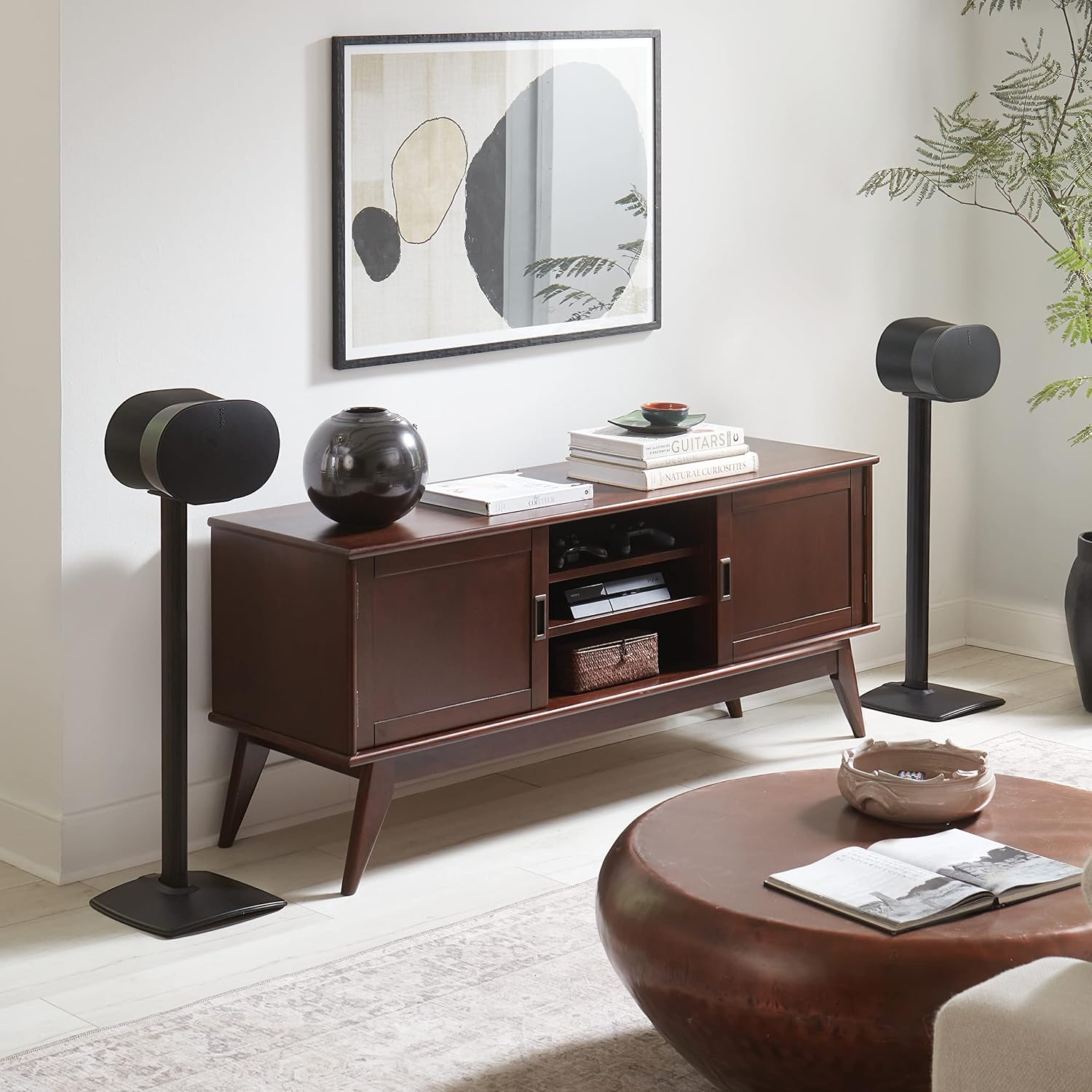 SOPORTES PARA PARLANTES SANUS WIRELESS PARA SONOS ERA 300 NEGRO - 4