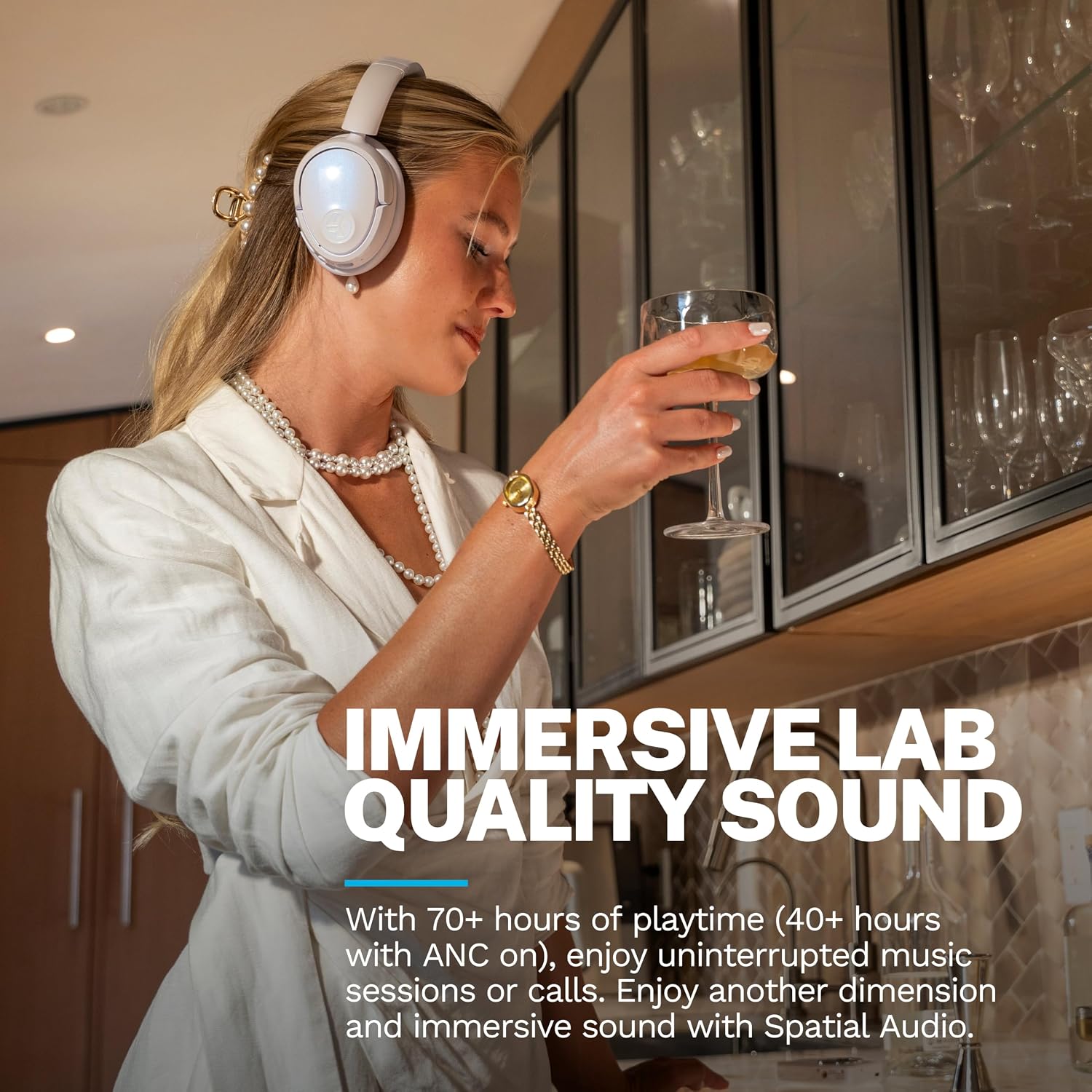 AUDÍFONOS OVER-EAR JLAB JBUDS LUX ANC PEARL NEXT DOOR - 2