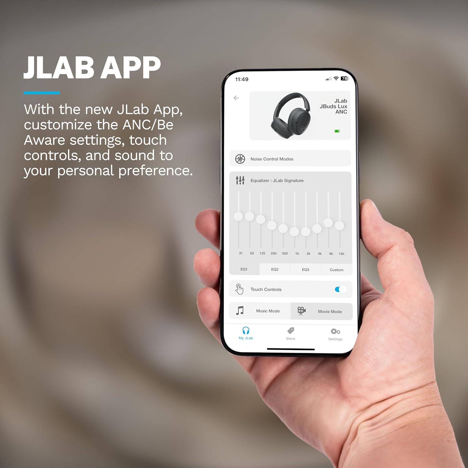 AUDÍFONOS OVER-EAR JLAB JBUDS LUX ANC PEARL NEXT DOOR - 5