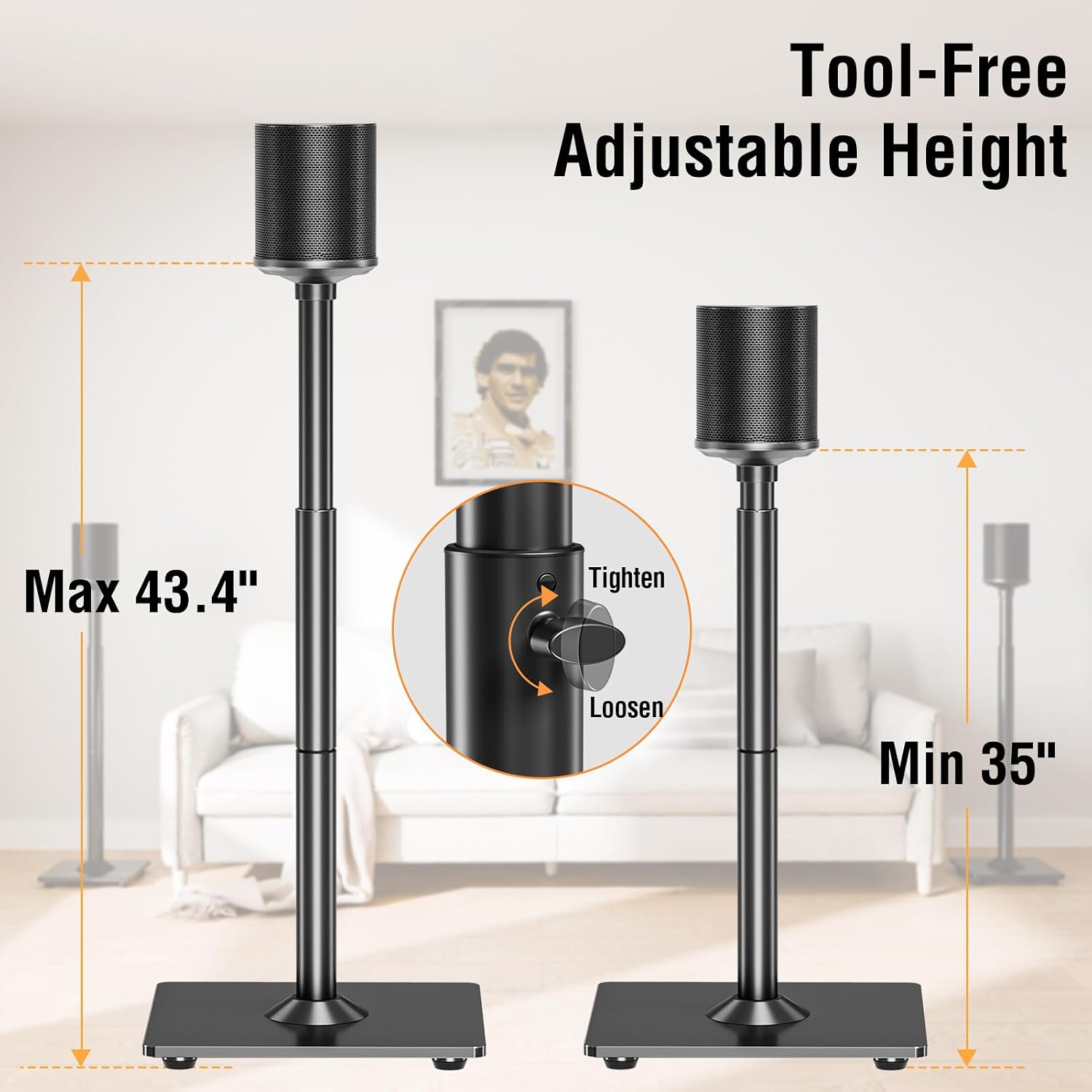 SOPORTES PARA PARLANTES ELIVED PARA SONOS ERA 100 Y SONOS ONE, ONE SL, PLAY:1 - 3