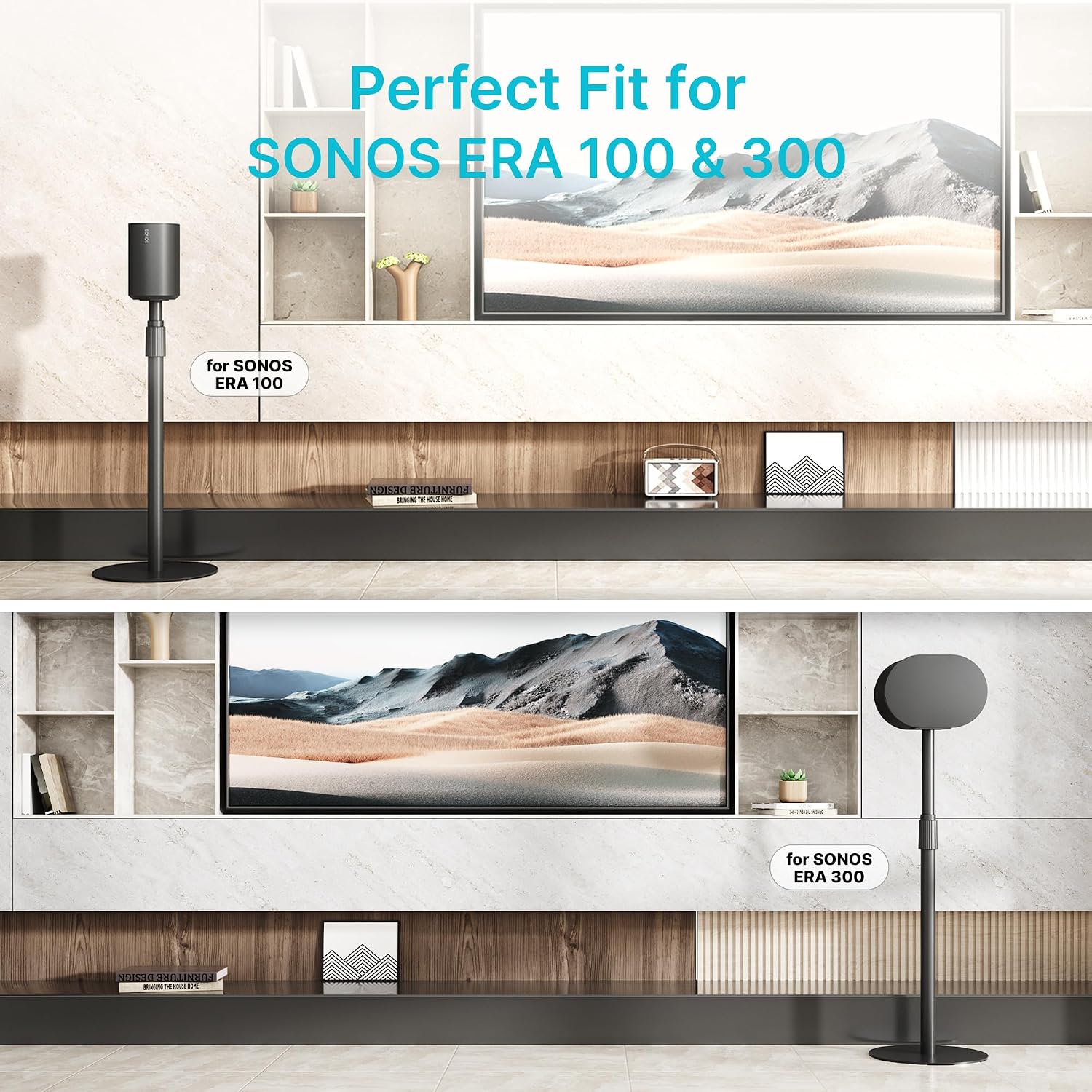 SOPORTE PARA PARLANTES PEGZONE COMPATIBLE CON SONOS ERA 100 Y 300 1 UNIDAD - 2