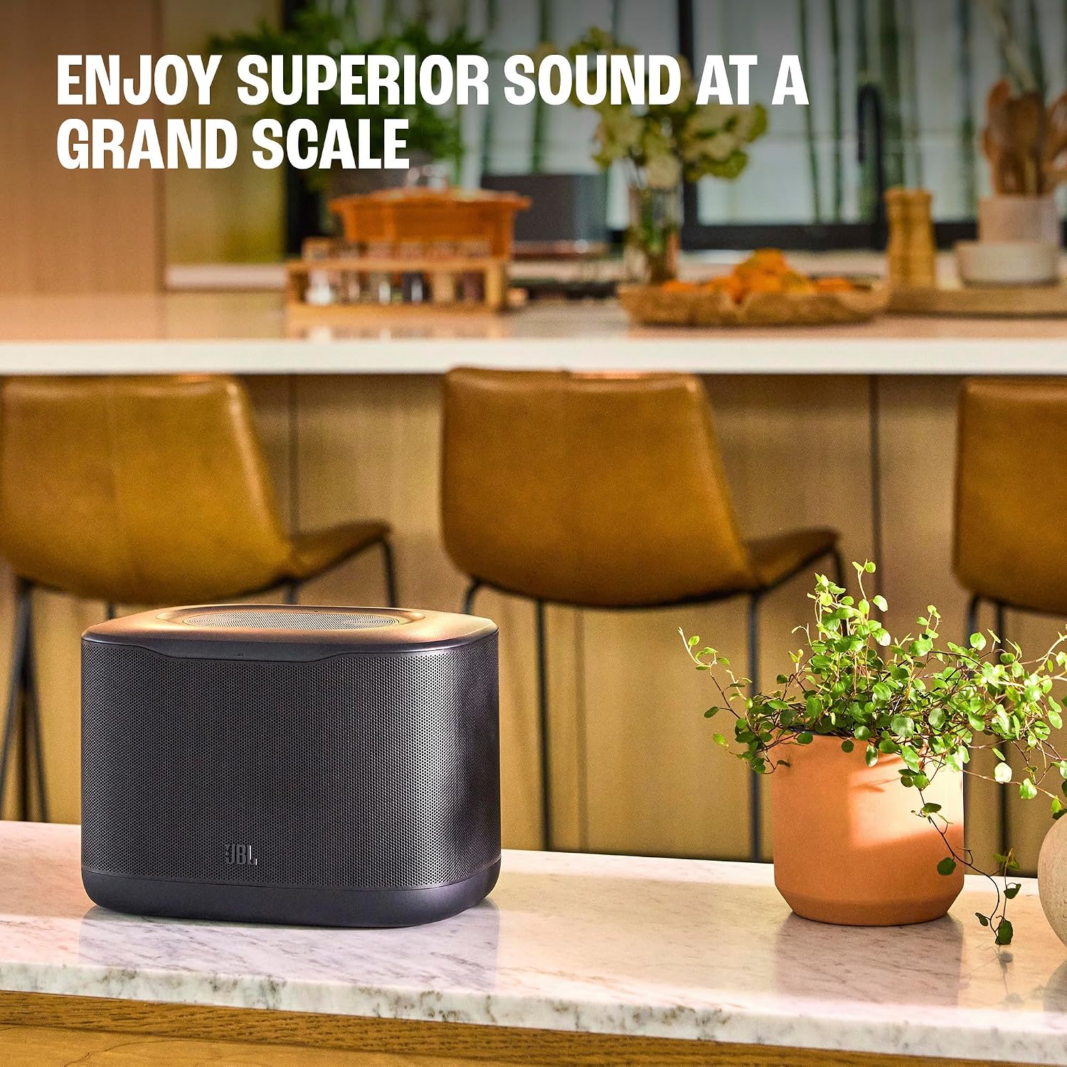 PARLANTE JBL COVE X1 WI-FI CON ALEXA+ NEGRO - 3