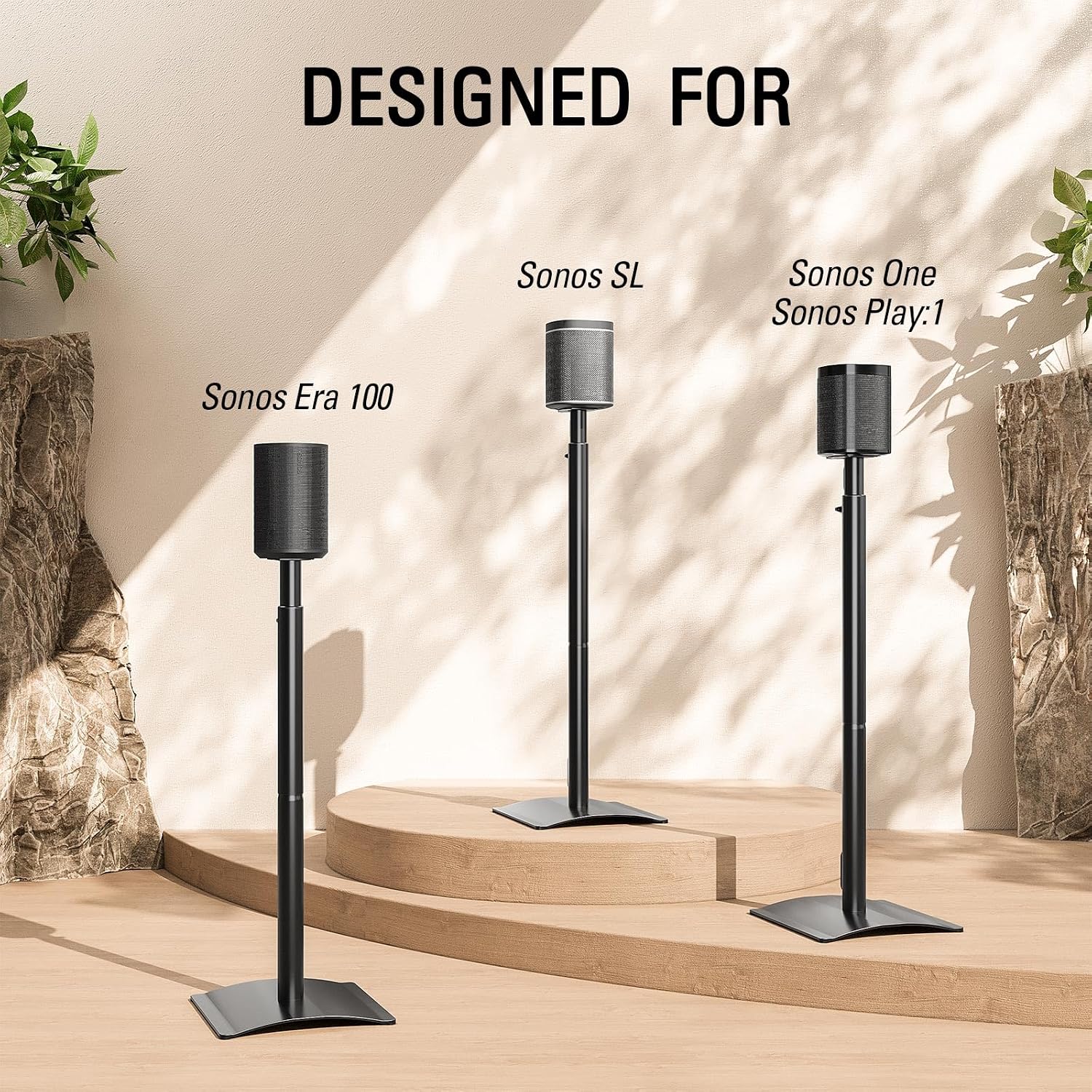 SOPORTE PARA PARLANTE MOUNTING DREAM PARA SONOS ERA 100 AJUSTABLE 32.5-42 PULGADAS - 5