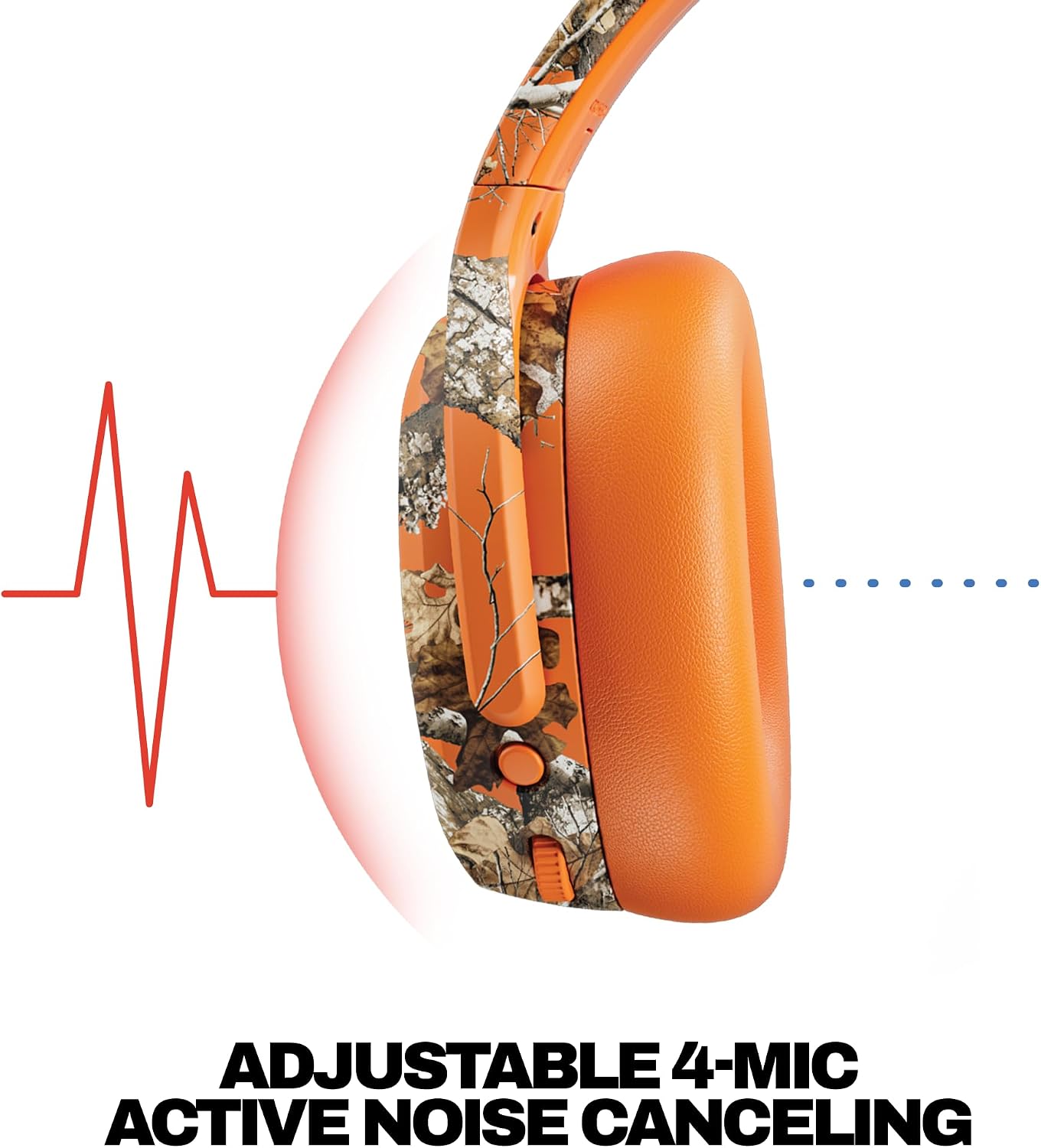 AUDÍFONOS SKULLCANDY CRUSHER ANC 2 WIRELESS REALTREE EDGE HAZARD - 4