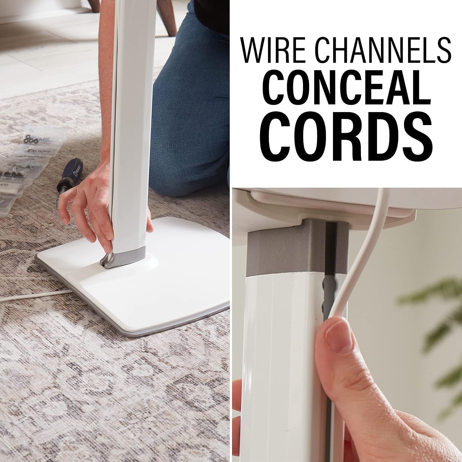 SOPORTE PARA PARLANTE SANUS WSSE31 ALTURA FIJA PARA SONOS ERA 300 BLANCO - 4