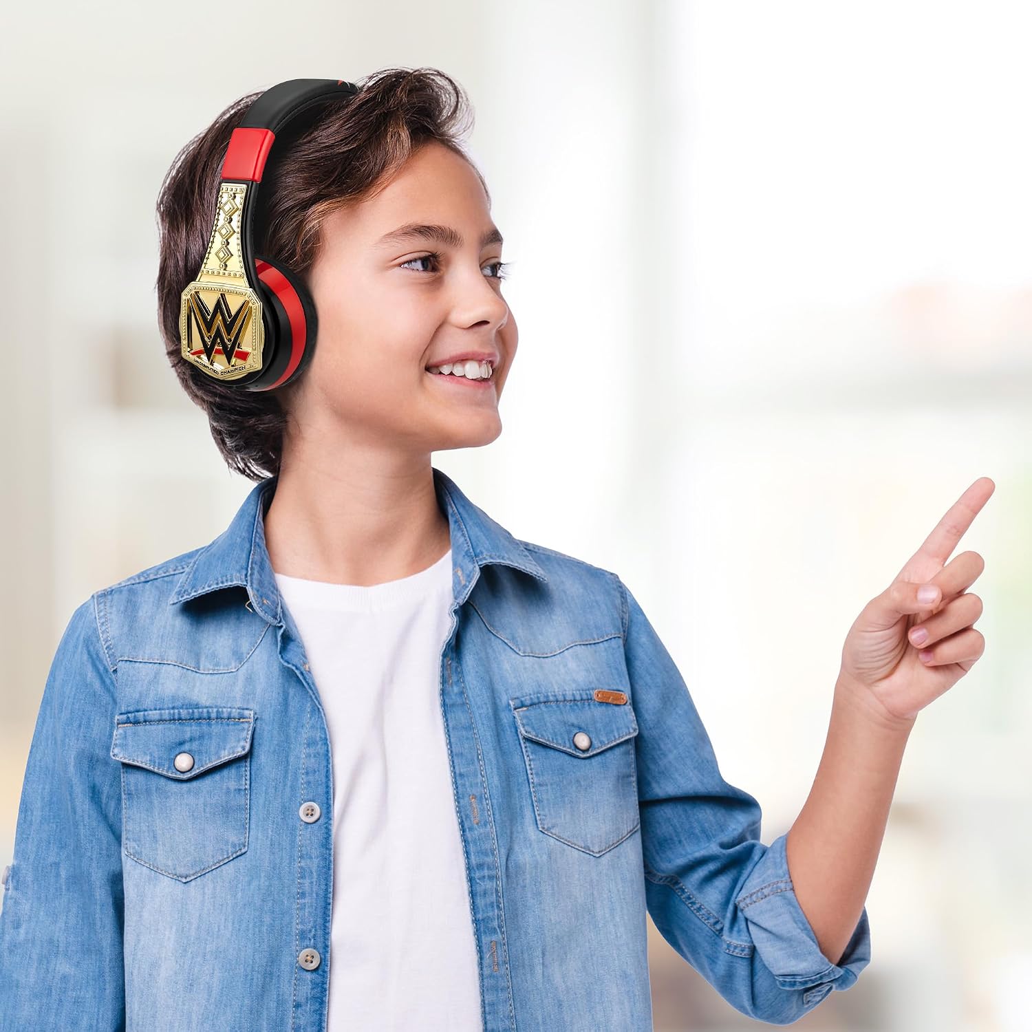 AUDÍFONOS BLUETOOTH EKIDS WWE PARA NIÑOS INALÁMBRICOS - 4