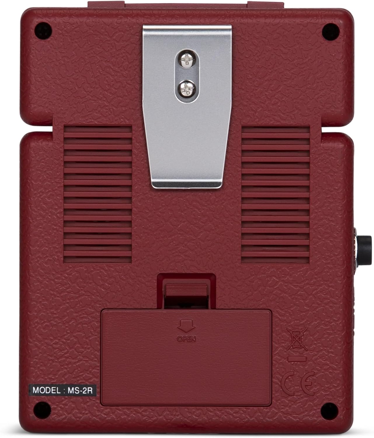 AMPLIFICADOR DE GUITARRA MARSHALL MS-2R MINI STACK SERIES ROJO - 3