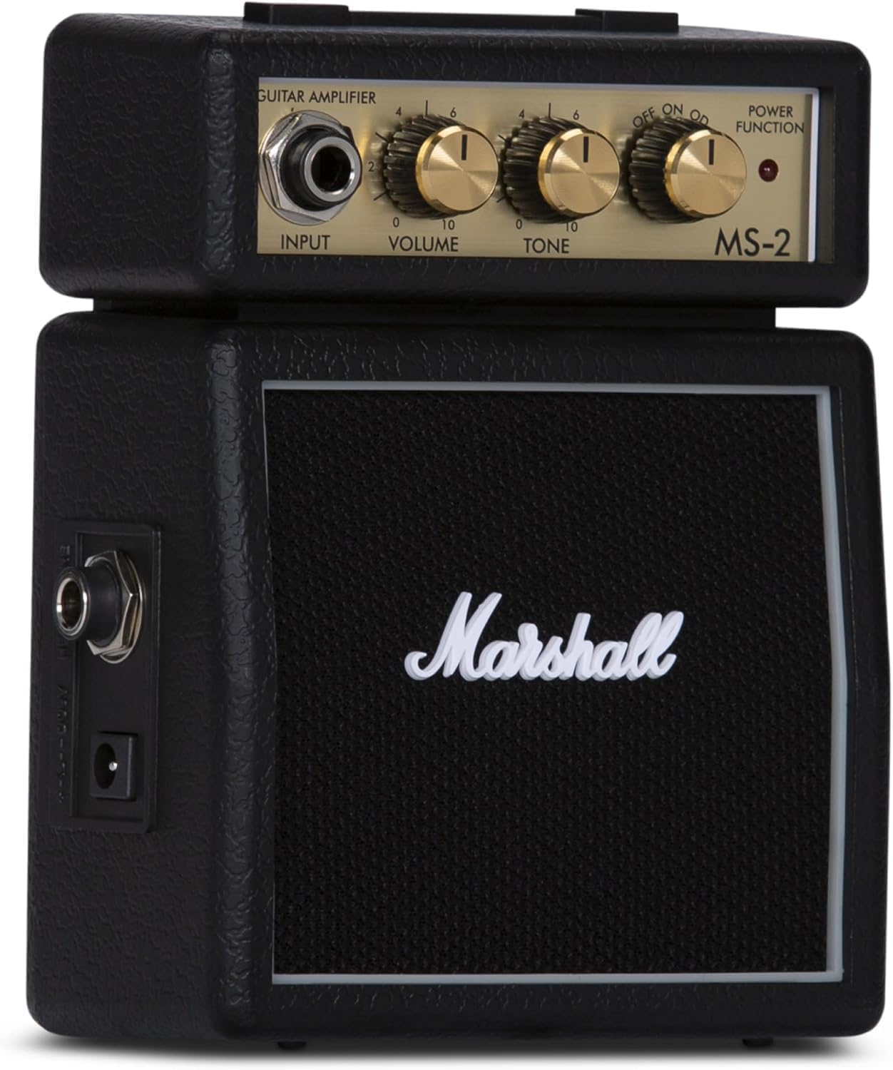 AMPLIFICADOR PARA GUITARRA MARSHALL MS2 A PILAS COLOR NEGRO - 3