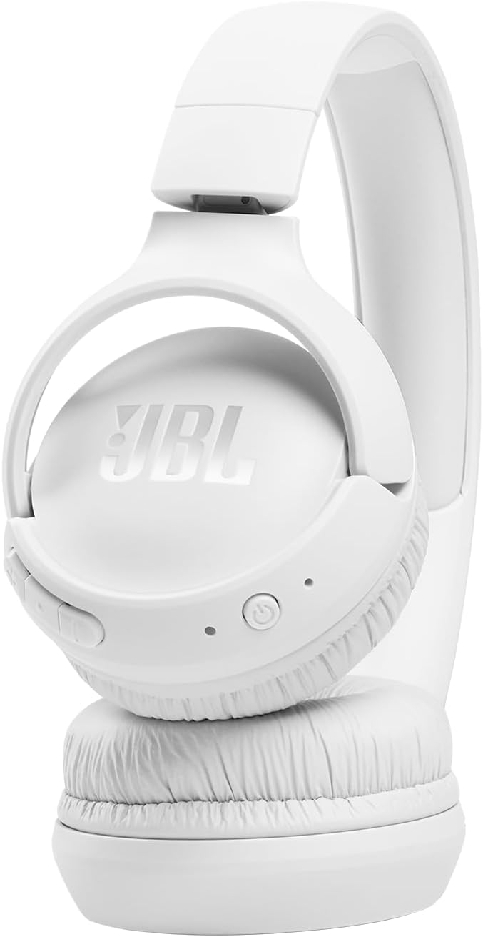 AUDÍFONOS JBL TUNE 510BT BLUETOOTH INALÁMBRICOS BLANCOS CON MICRÓFONO Y BATERÍA DE 40 HORAS - 3