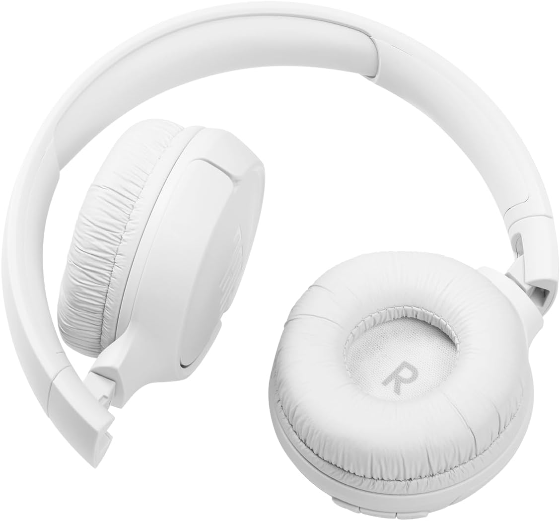 AUDÍFONOS JBL TUNE 510BT BLUETOOTH INALÁMBRICOS BLANCOS CON MICRÓFONO Y BATERÍA DE 40 HORAS - 4