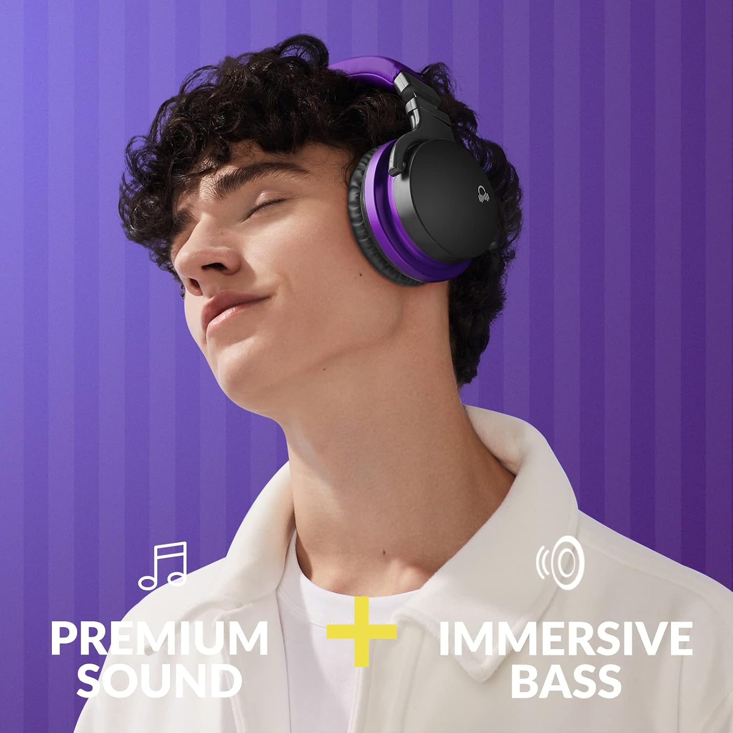 AUDÍFONOS OVER-EAR MOVSSOU E7 CON CANCELACIÓN ACTIVA DE RUIDO - 3