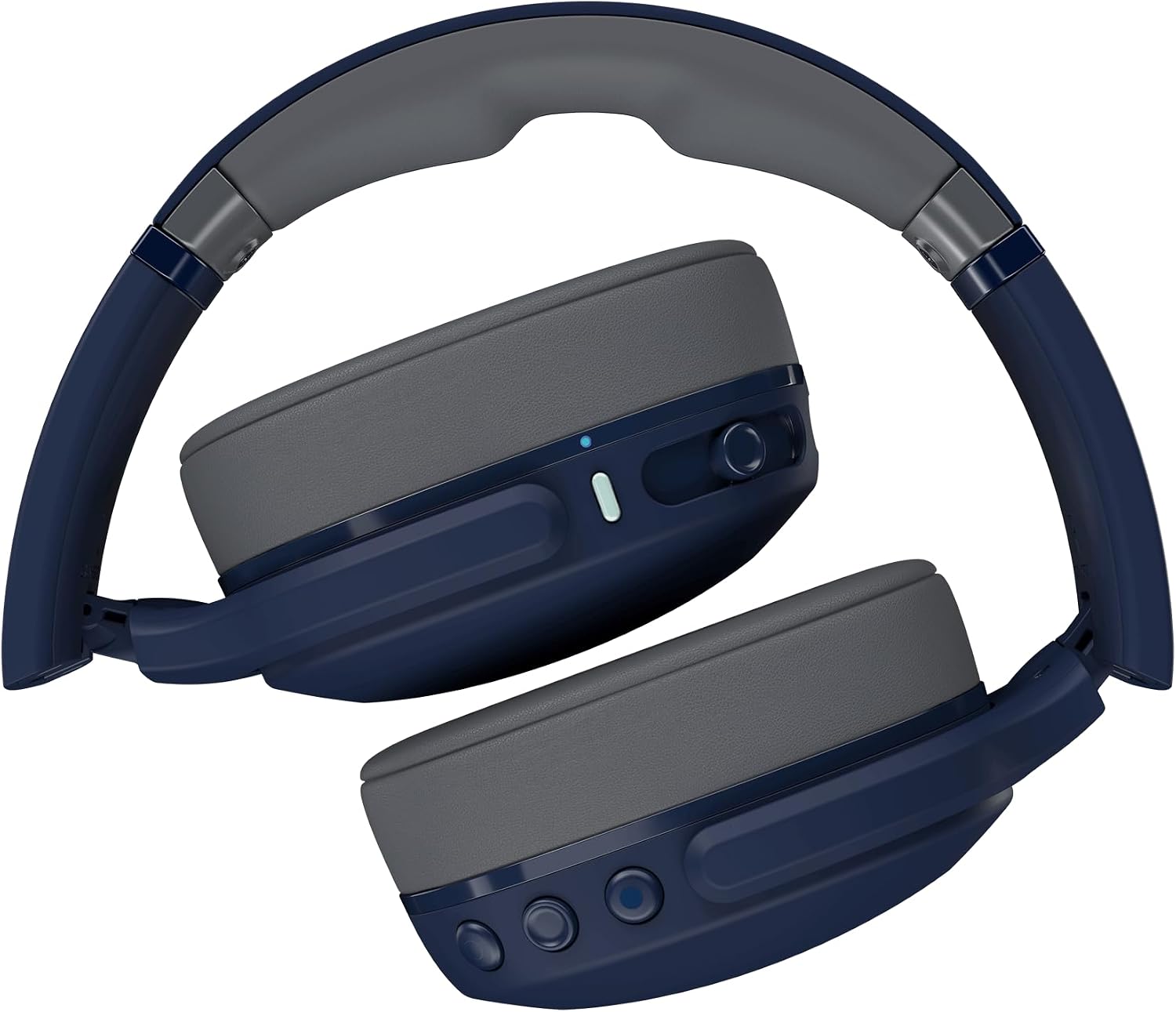 AUDÍFONOS SKULLCANDY CRUSHER EVO WIRELESS BLUETOOTH AZUL GRIS - 5