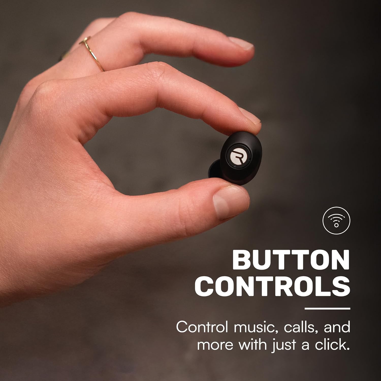 AUDÍFONOS RAYCON EVERYDAY BLUETOOTH INALÁMBRICOS CON CANCELACIÓN ACTIVA DE RUIDO NEGRO - 5