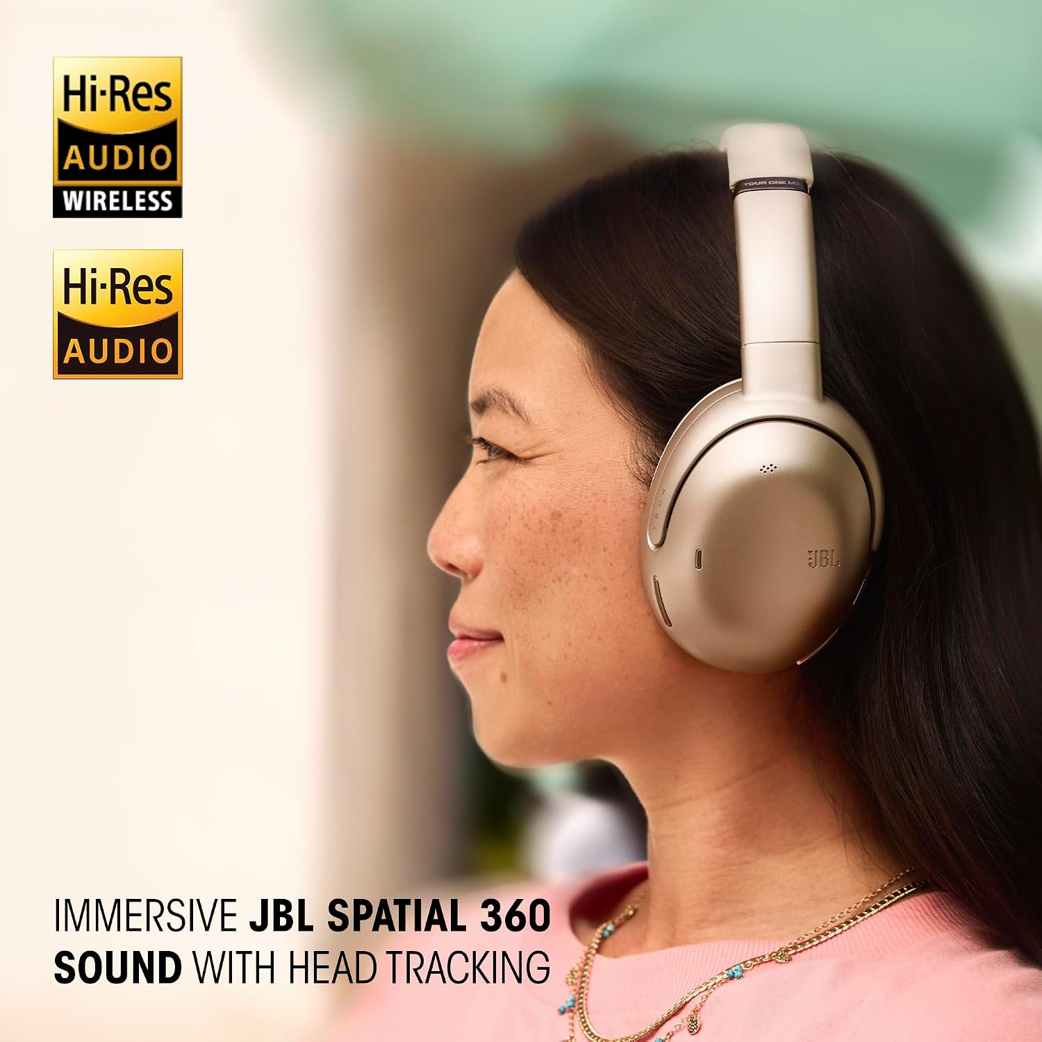 AUDÍFONOS JBL TOUR ONE M3 SMART TX OVER-EAR INALÁMBRICOS NEGRO - 3
