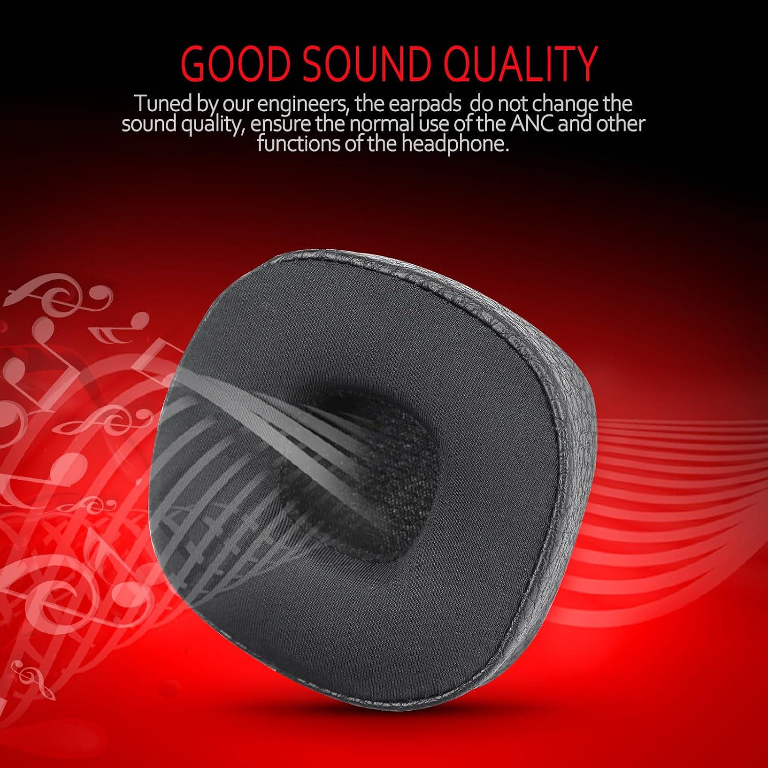 ALMOHADILLAS DE REPUESTO KRONE KALPASMOS PARA AUDÍFONOS MARSHALL MAJOR III/IV COOLING-GEL NEGRO - 4