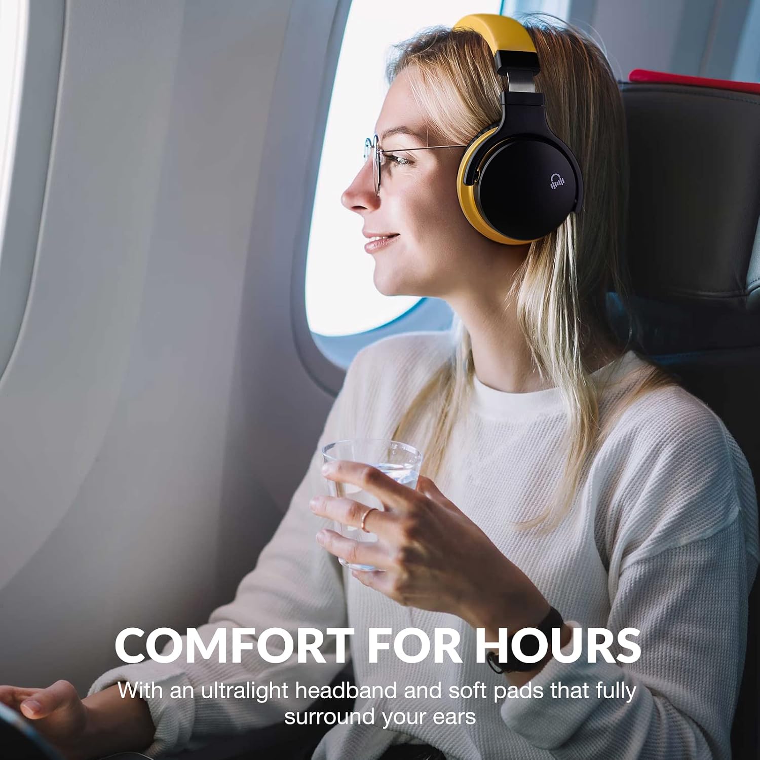 AUDÍFONOS OVER-EAR MOVSSOU E7 CON CANCELACIÓN ACTIVA DE RUIDO - 5