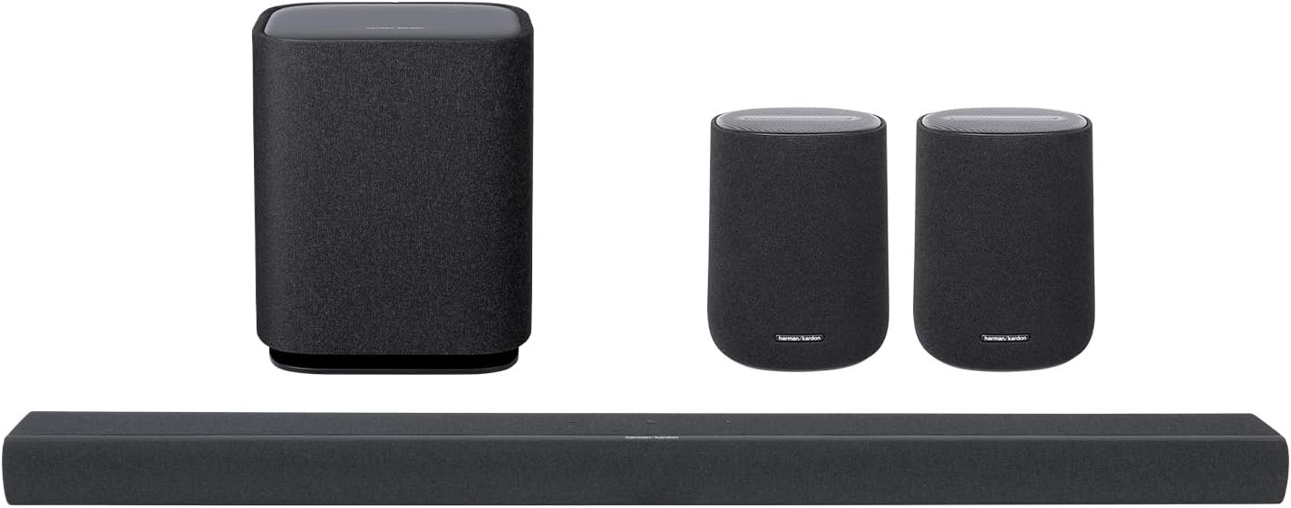 BARRA DE SONIDO JBL HARMAN-KARDON ENCHANT-1100 CON SUBWOOFER Y PARLANTES SURROUND DOLBY ATMOS - 1