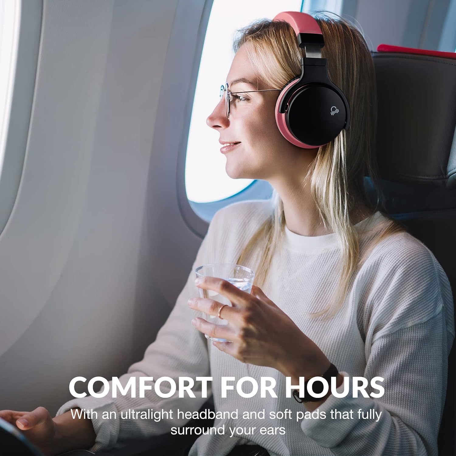 AUDÍFONOS OVER-EAR MOVSSOU E7 CON CANCELACIÓN ACTIVA DE RUIDO - 5