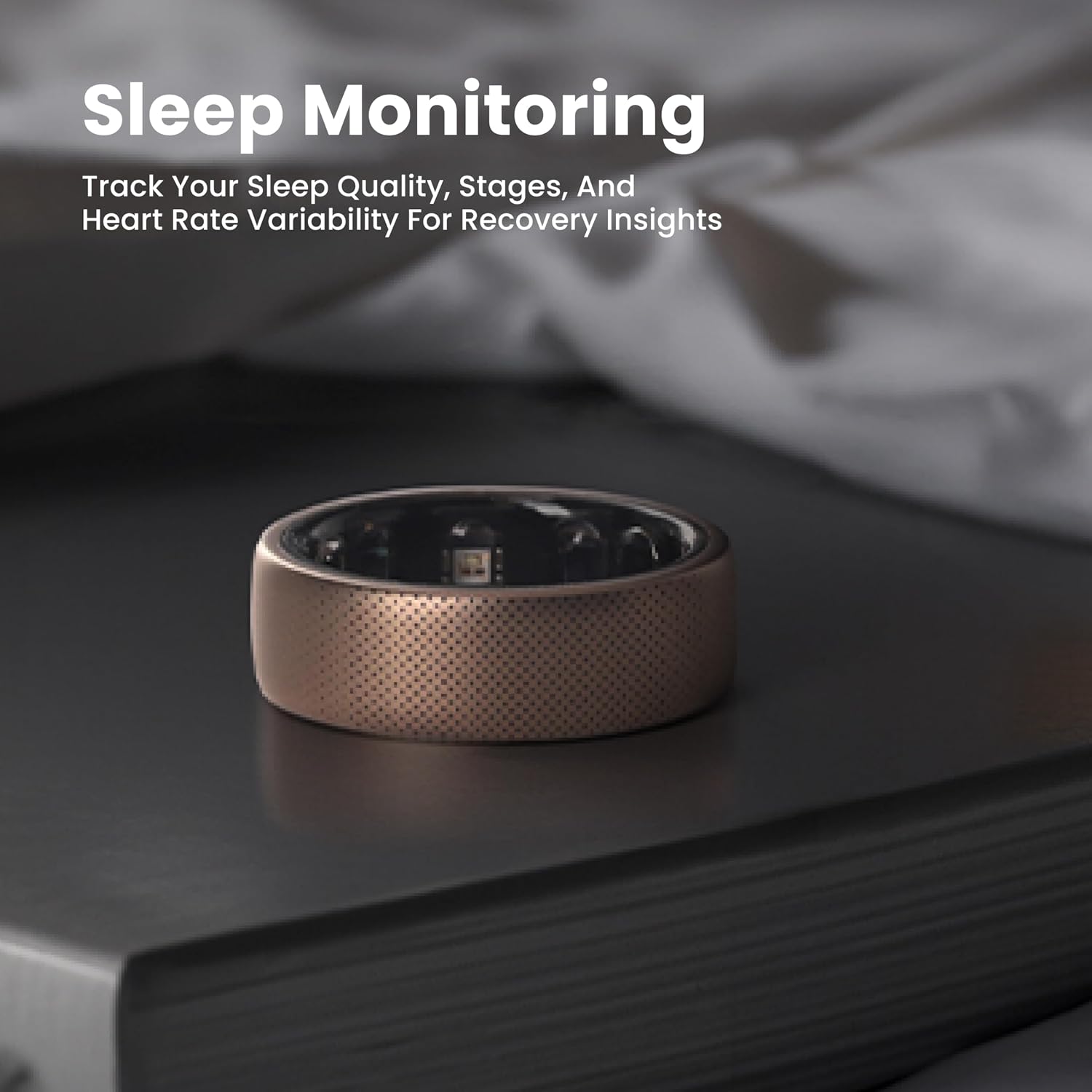 SMARTBAND AMAZFIT HELIO ANILLO INTELIGENTE TITANIO - 3