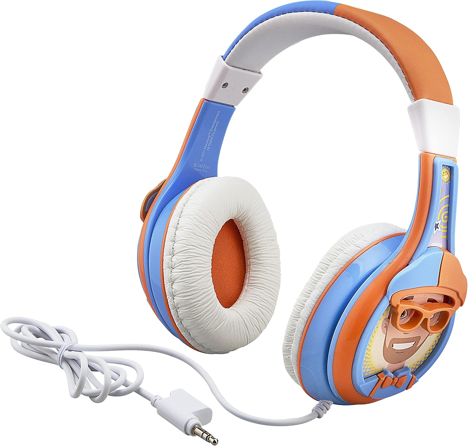 AUDÍFONOS PARA NIÑOS EKIDS BLIPPI CON CABLE Y CONECTOR 3.5 MM - 1