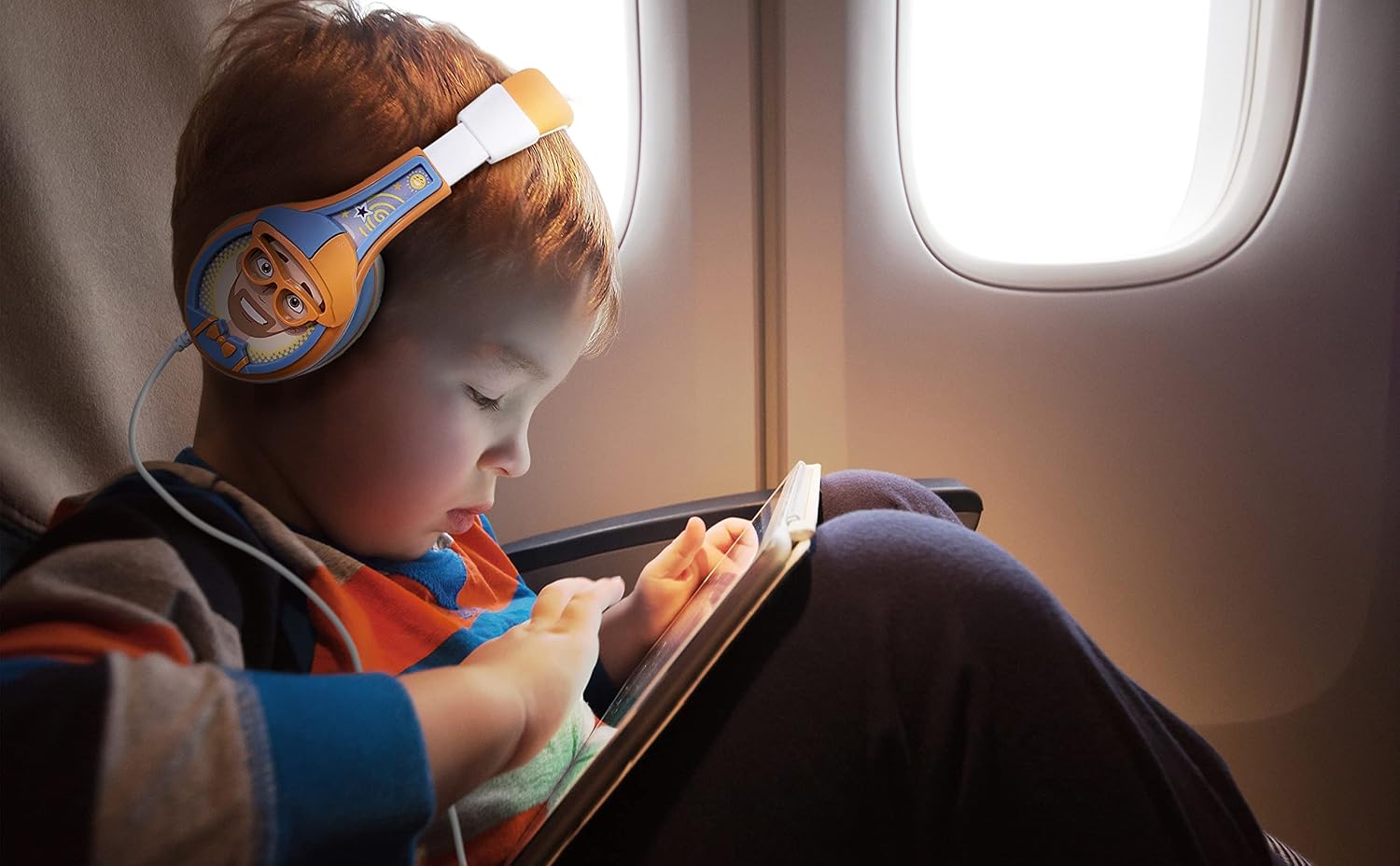 AUDÍFONOS PARA NIÑOS EKIDS BLIPPI CON CABLE Y CONECTOR 3.5 MM - 5