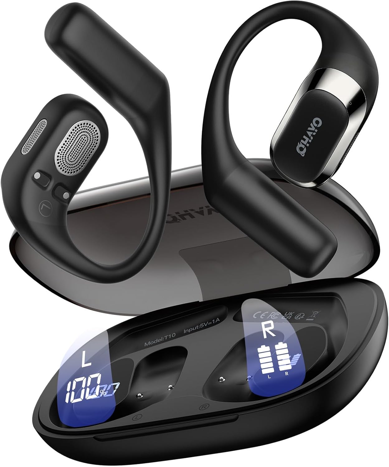 AUDÍFONOS OHAYO OPEN EAR T10 BLUETOOTH 5.4 IPX6 - 1