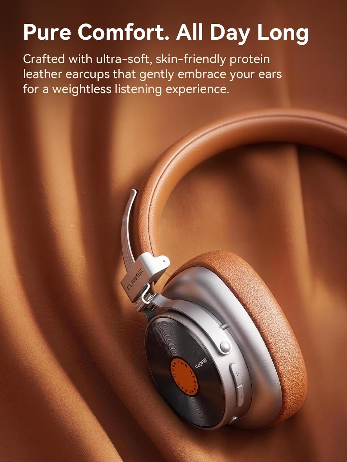 AUDÍFONOS ON-EAR INALÁMBRICOS 1MORE CLASSIC HQ36 CON AUDIO HI-RES Y SONIDO ESPACIAL - 5