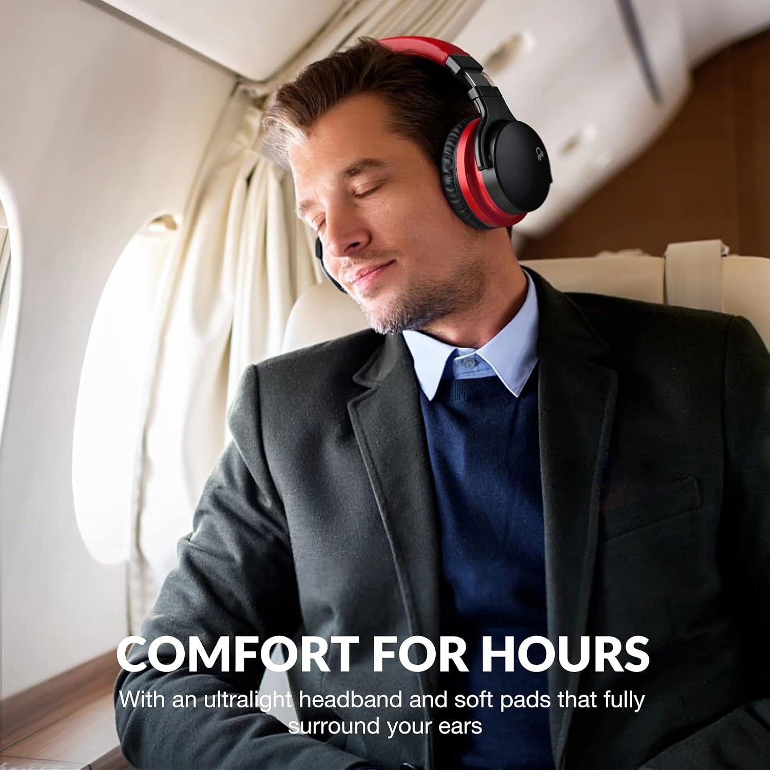 AUDÍFONOS OVER-EAR MOVSSOU E7 CON CANCELACIÓN ACTIVA DE RUIDO - 5