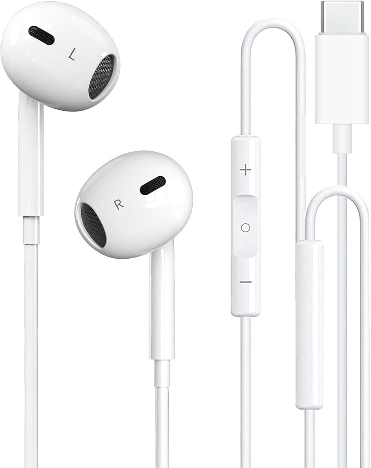 AUDÍFONOS USB-C TOPERSON CON MICRÓFONO Y CONTROL REMOTO PARA IPHONE 17/16 Y OTROS DISPOSITIVOS - 1