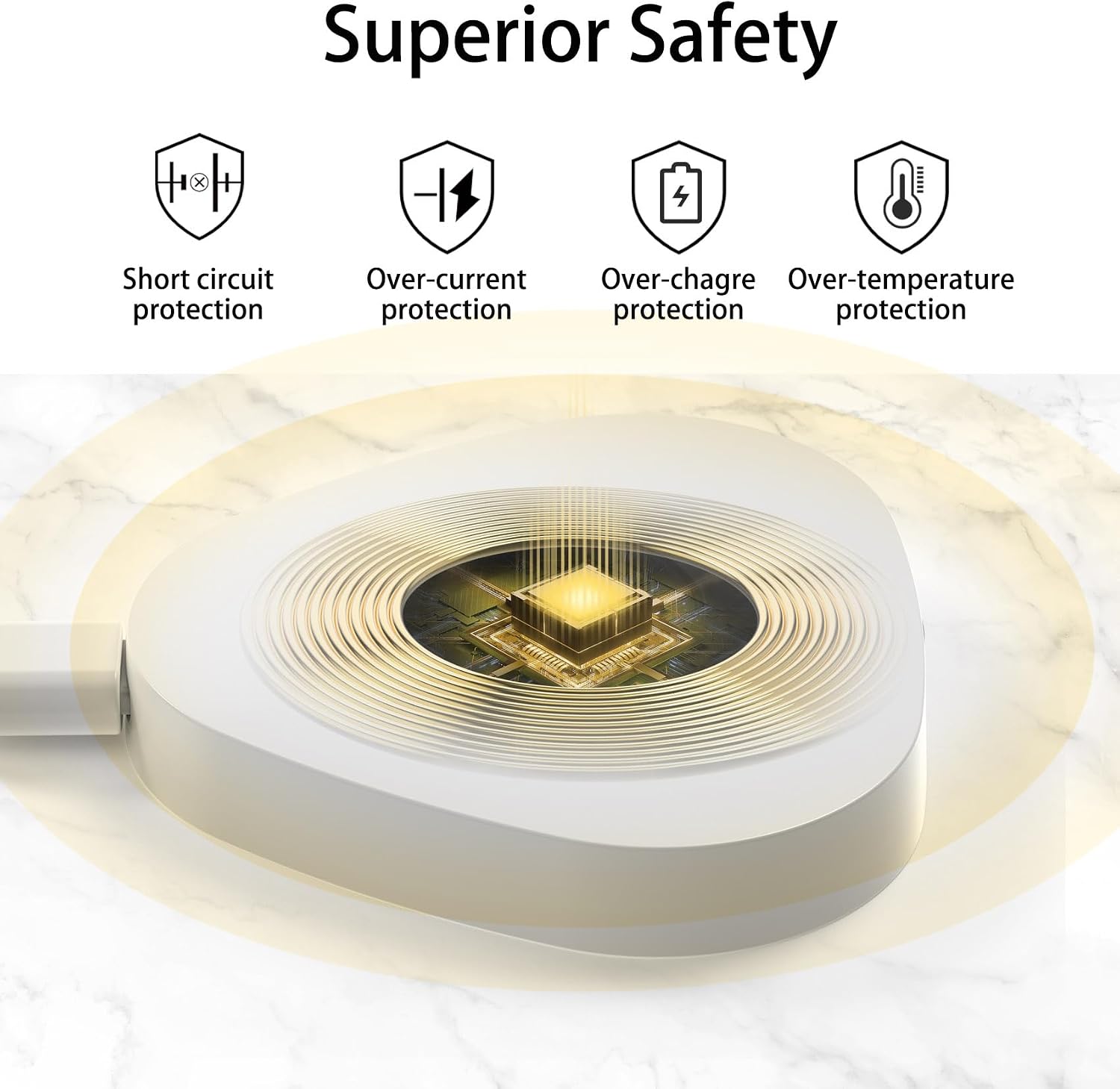 BASE DE CARGA INALÁMBRICA ROUNKIN PARA SONOS ROAM GEN 1 Y 2 BLANCO - 2