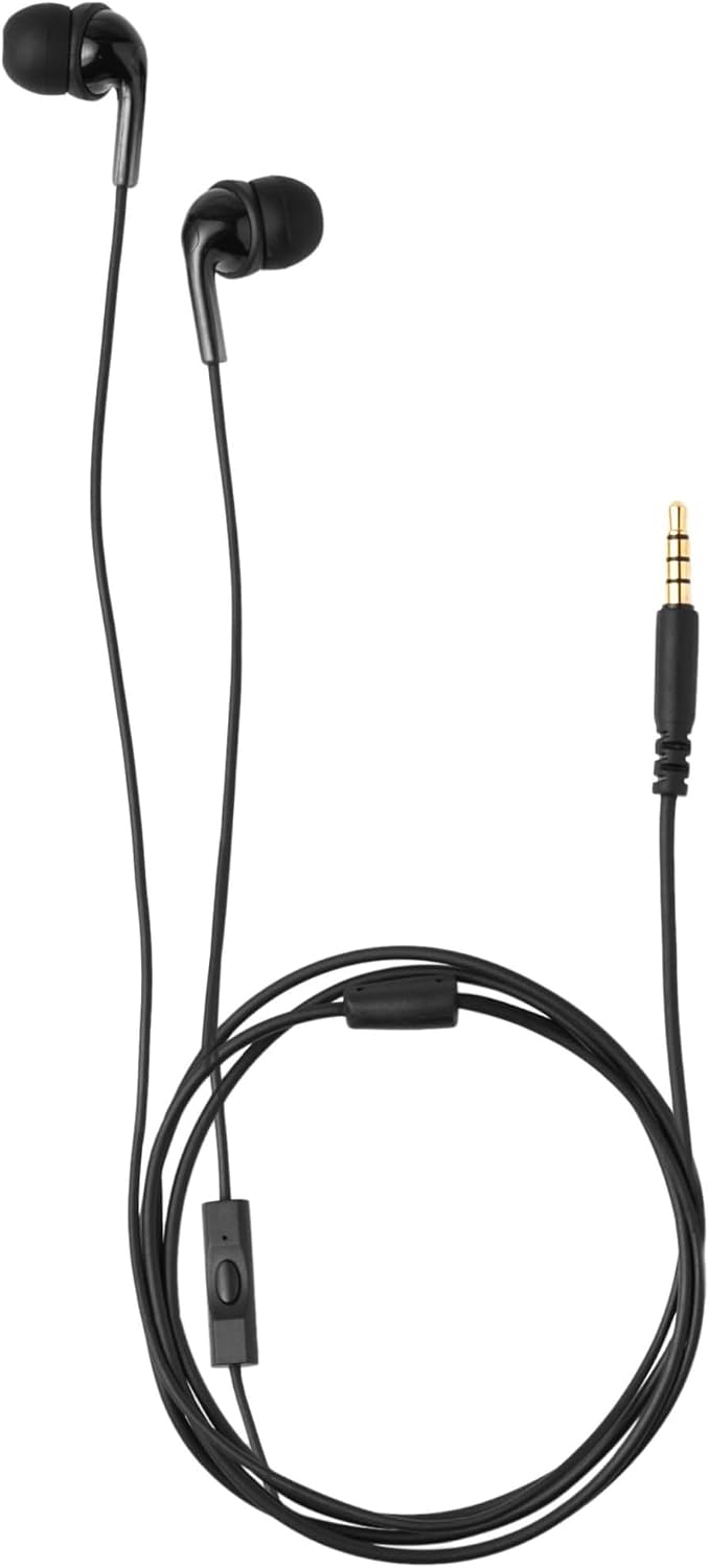 AUDÍFONOS IN-EAR AMAZON BASICS 3.5MM CABLEADOS 2 PARES CON MICRÓFONO Y CONTROL DE PISTAS - 4